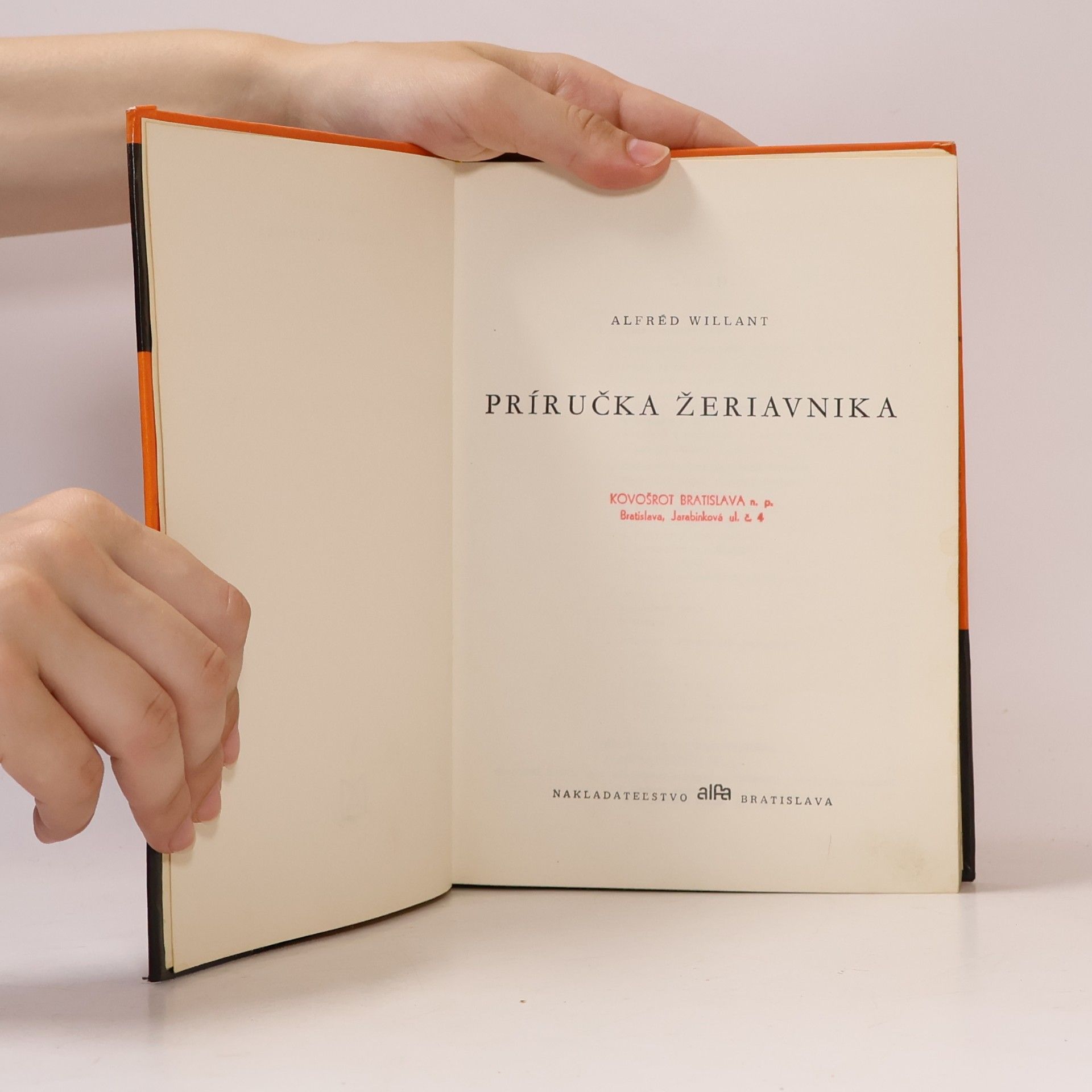 A. Willant Príručka žeriavnika