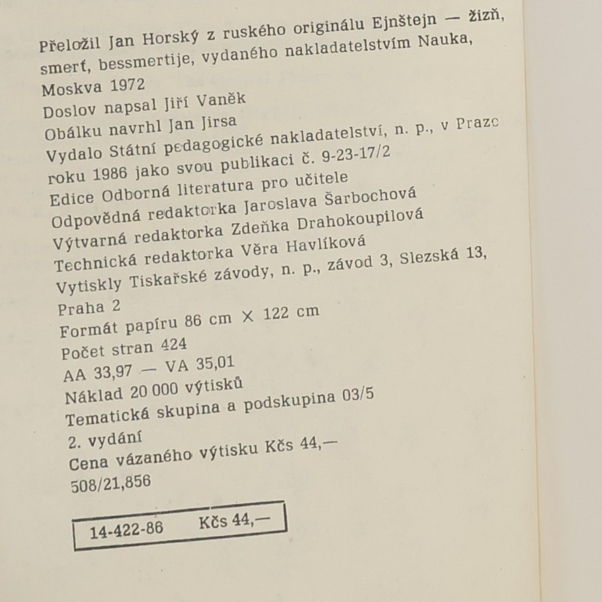 Boris Grigorjevič Kuzněcov Einstein. Život, smrt, nesmrtelnost