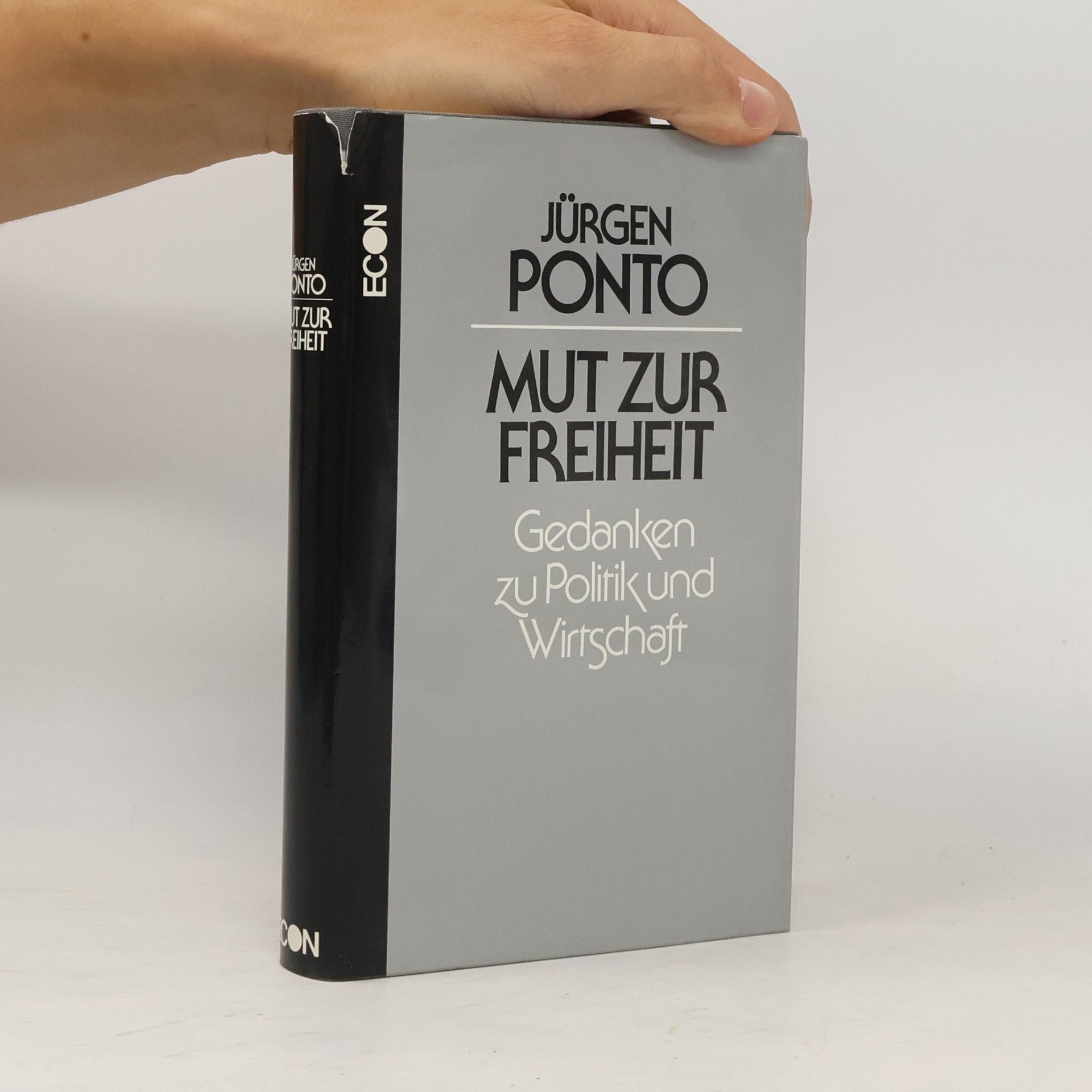 Jürgen Ponto Mut zur Freiheit