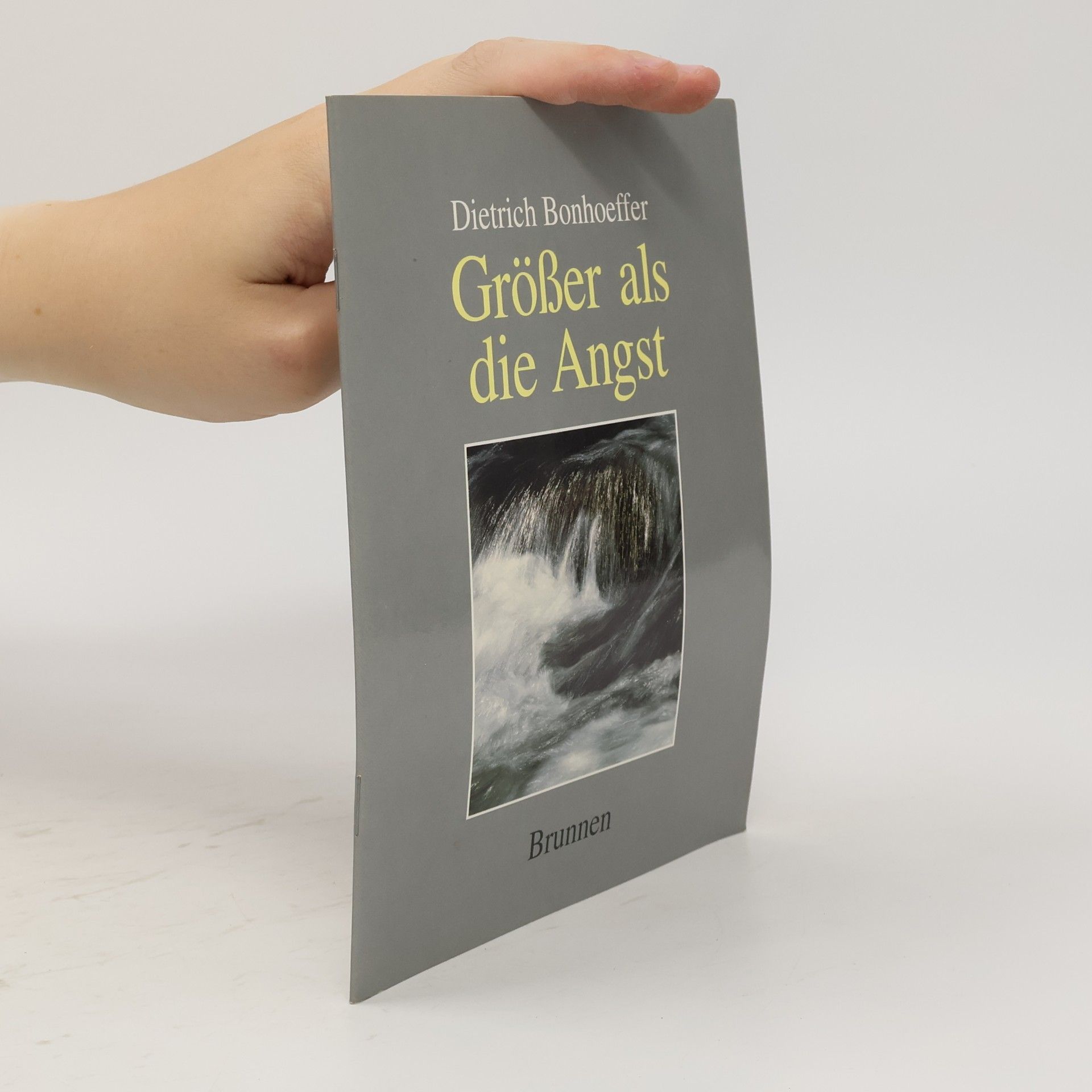 Dietrich Bonhoeffer Grösser als die Angst (Brunnen-Geschenk-Hefte)