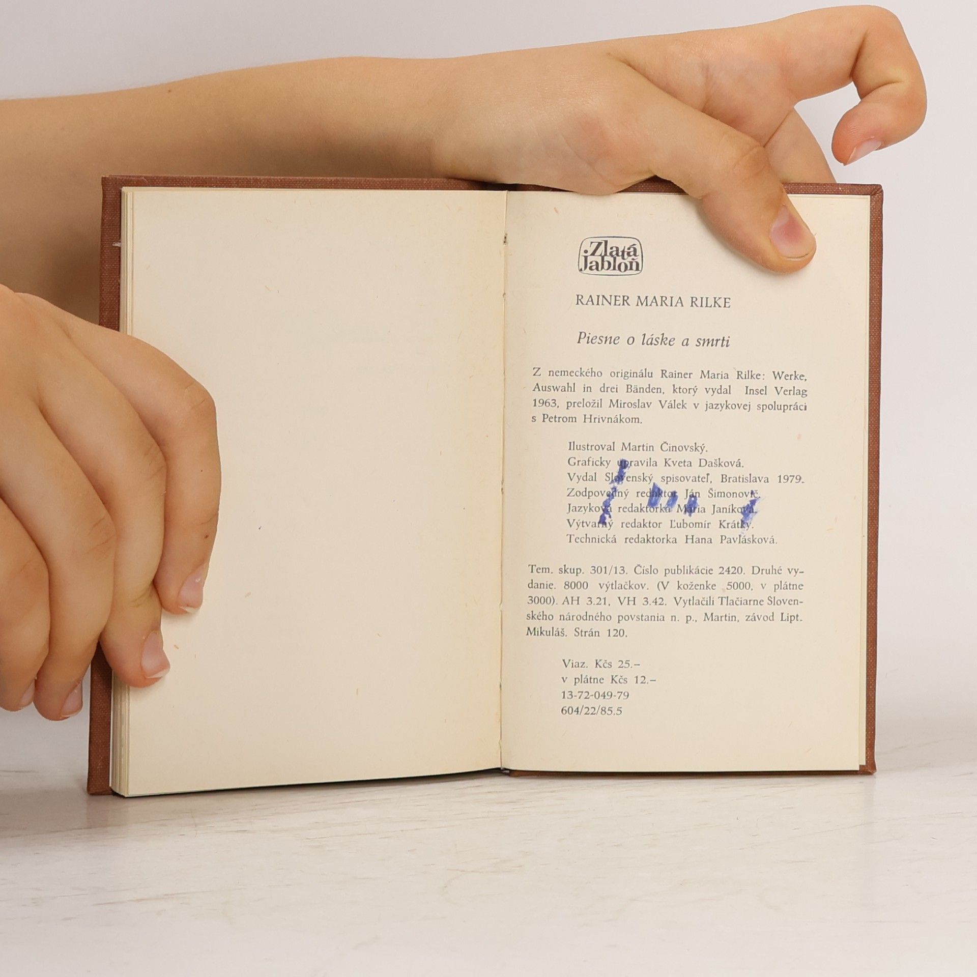 Rainer Maria Rilke Piesne o láske a smrti