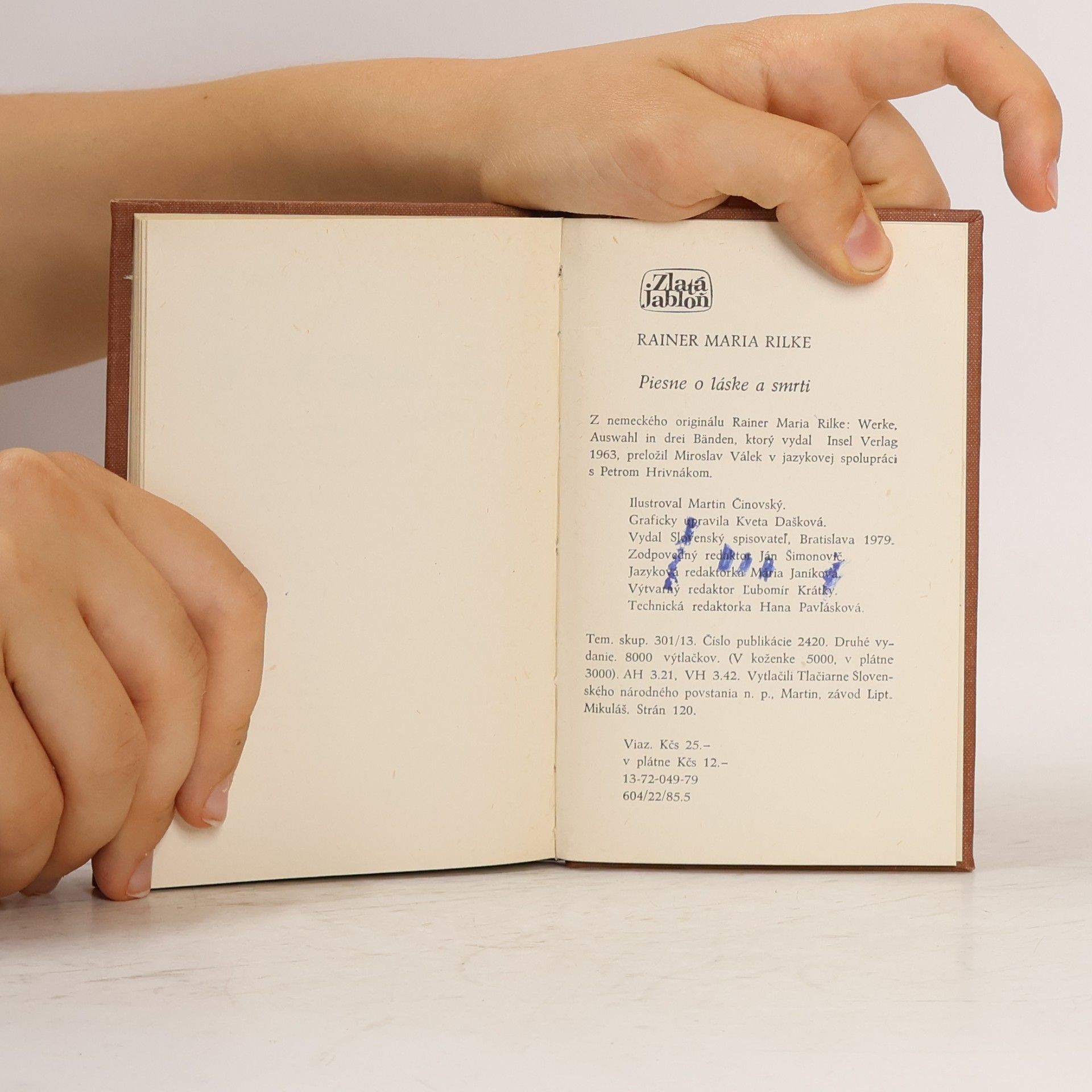 Rainer Maria Rilke Piesne o láske a smrti