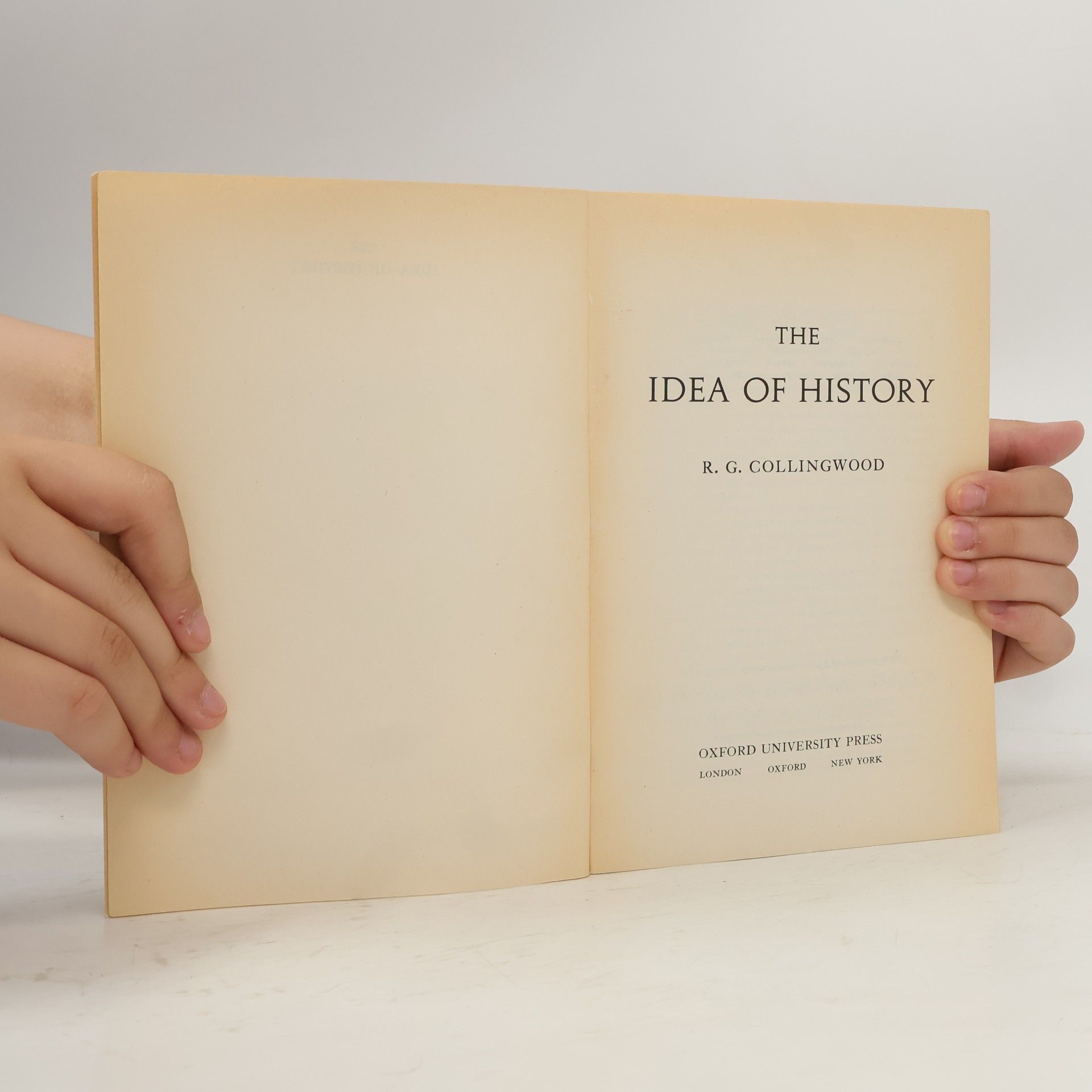 T. M. Knox The Idea of History