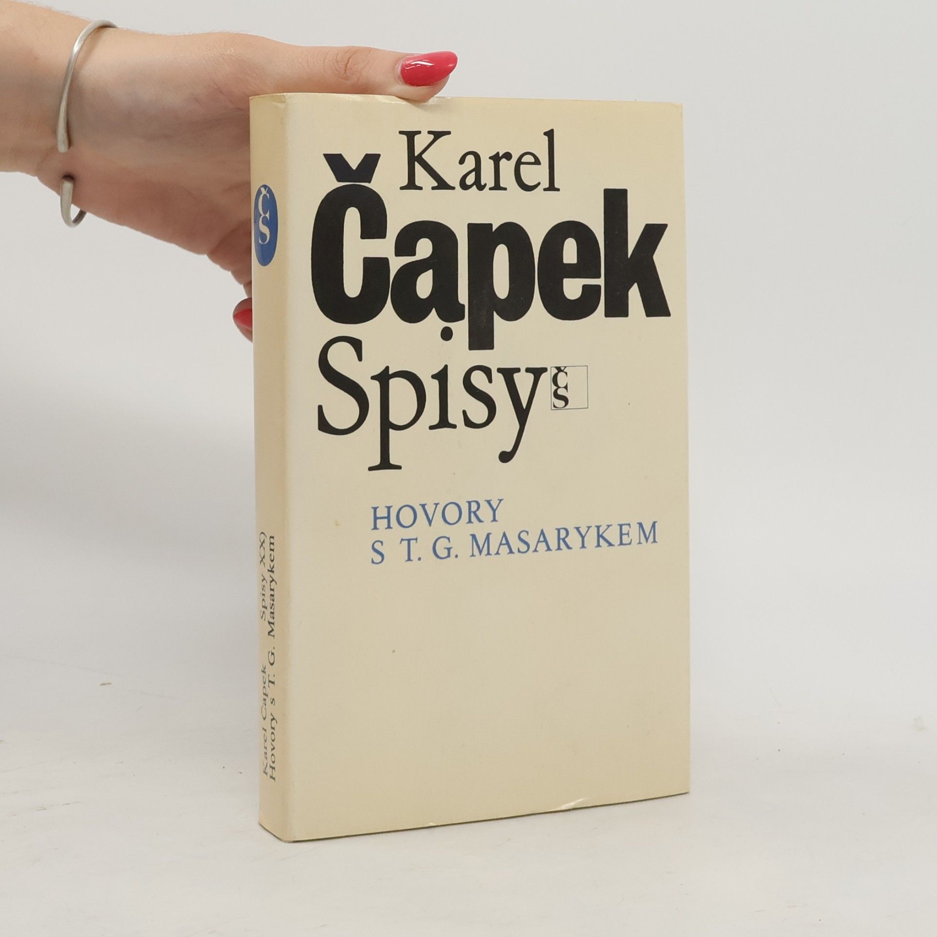 Karel Čapek Hovory s T. G. Masarykem