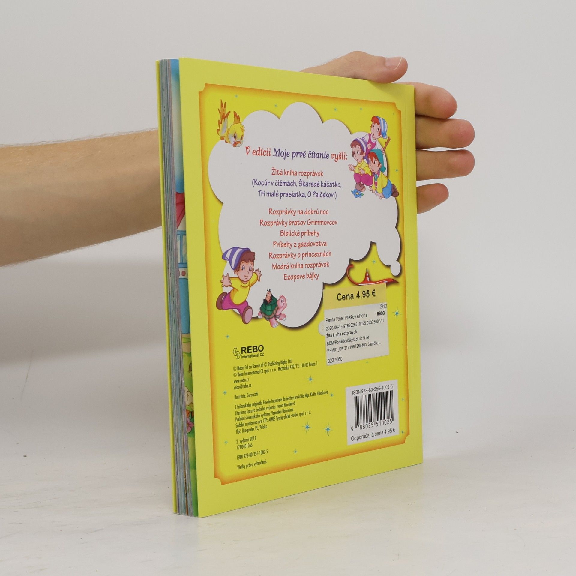 Autores varios Žltá kniha rozprávok