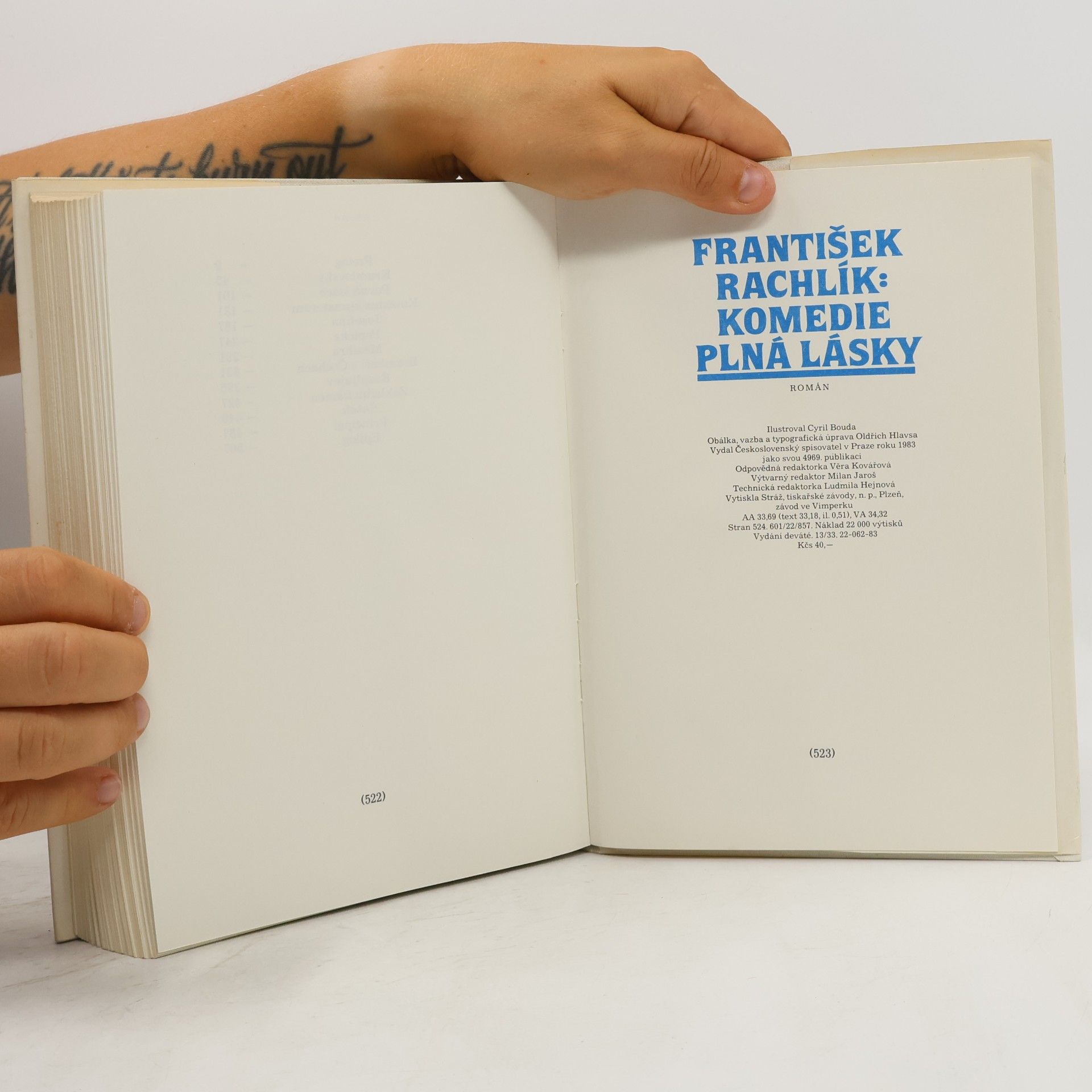 František Rachlík Komedie plná lásky