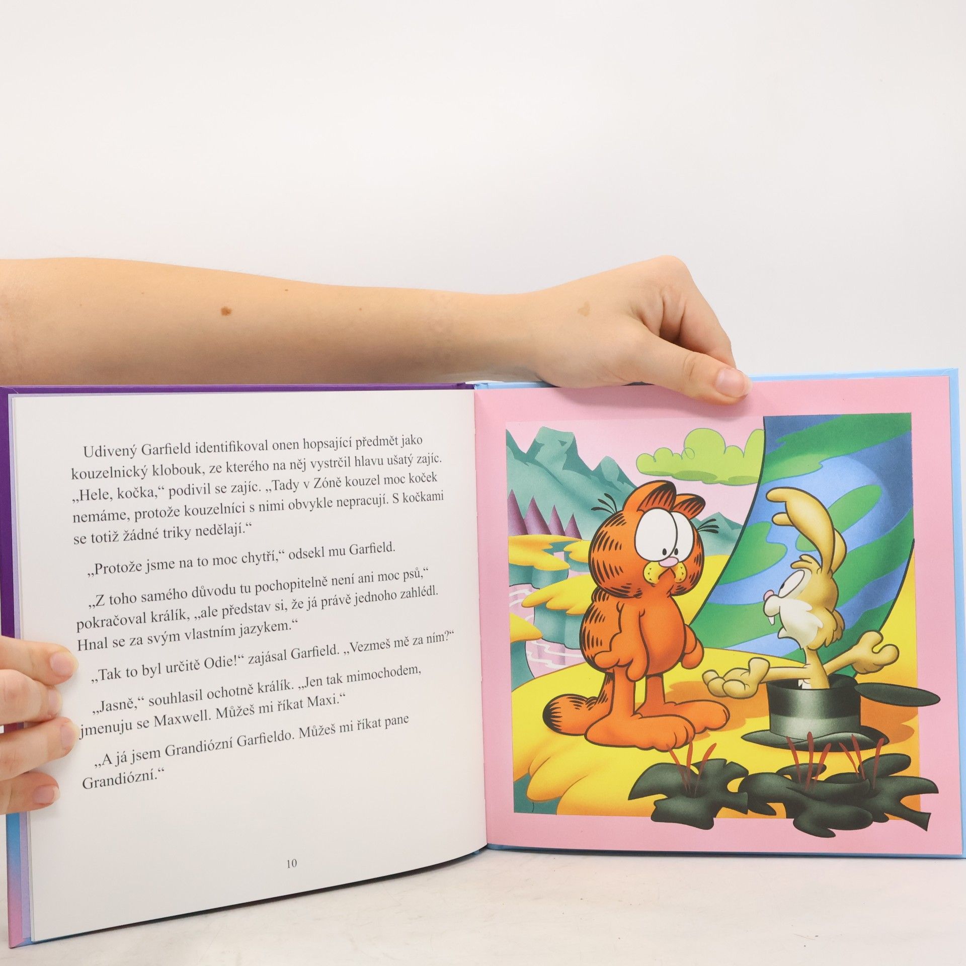 Jim Davis Garfield kouzelníkem