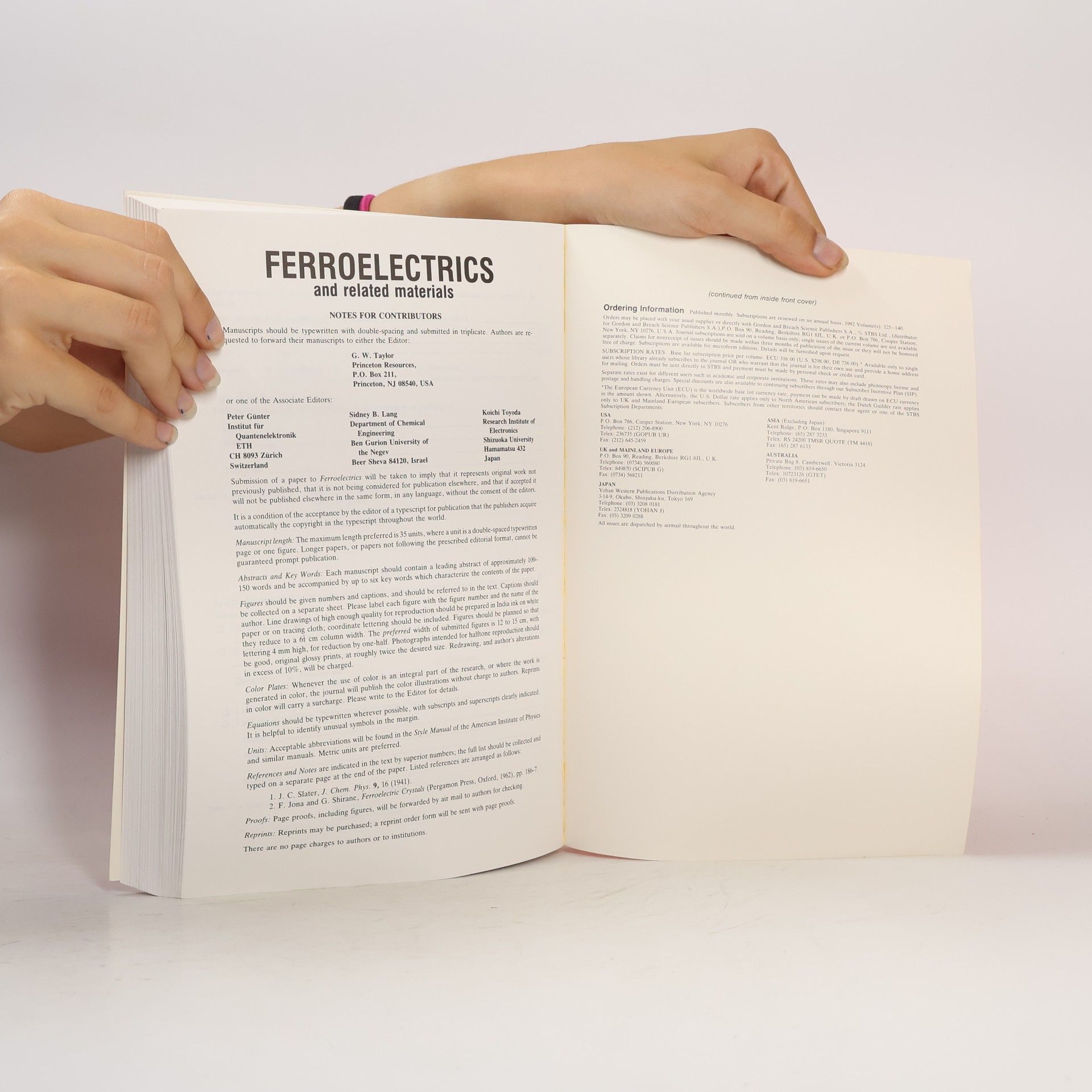 Kolektiv autorů Ferroelectrics Vol. 127, Number 1-4