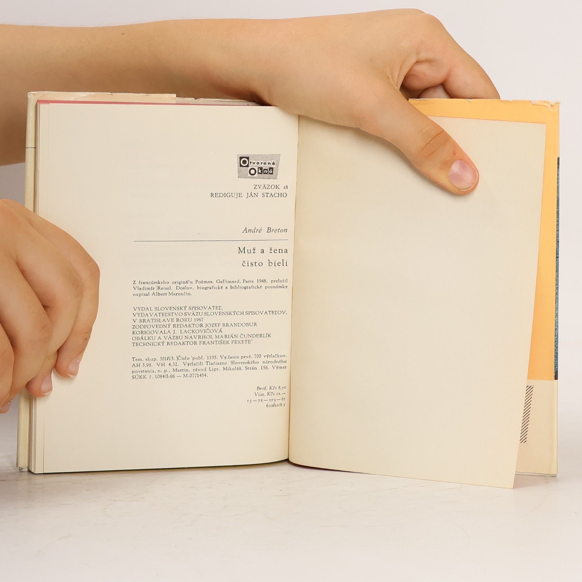 André Breton Muž a žena čisto bieli