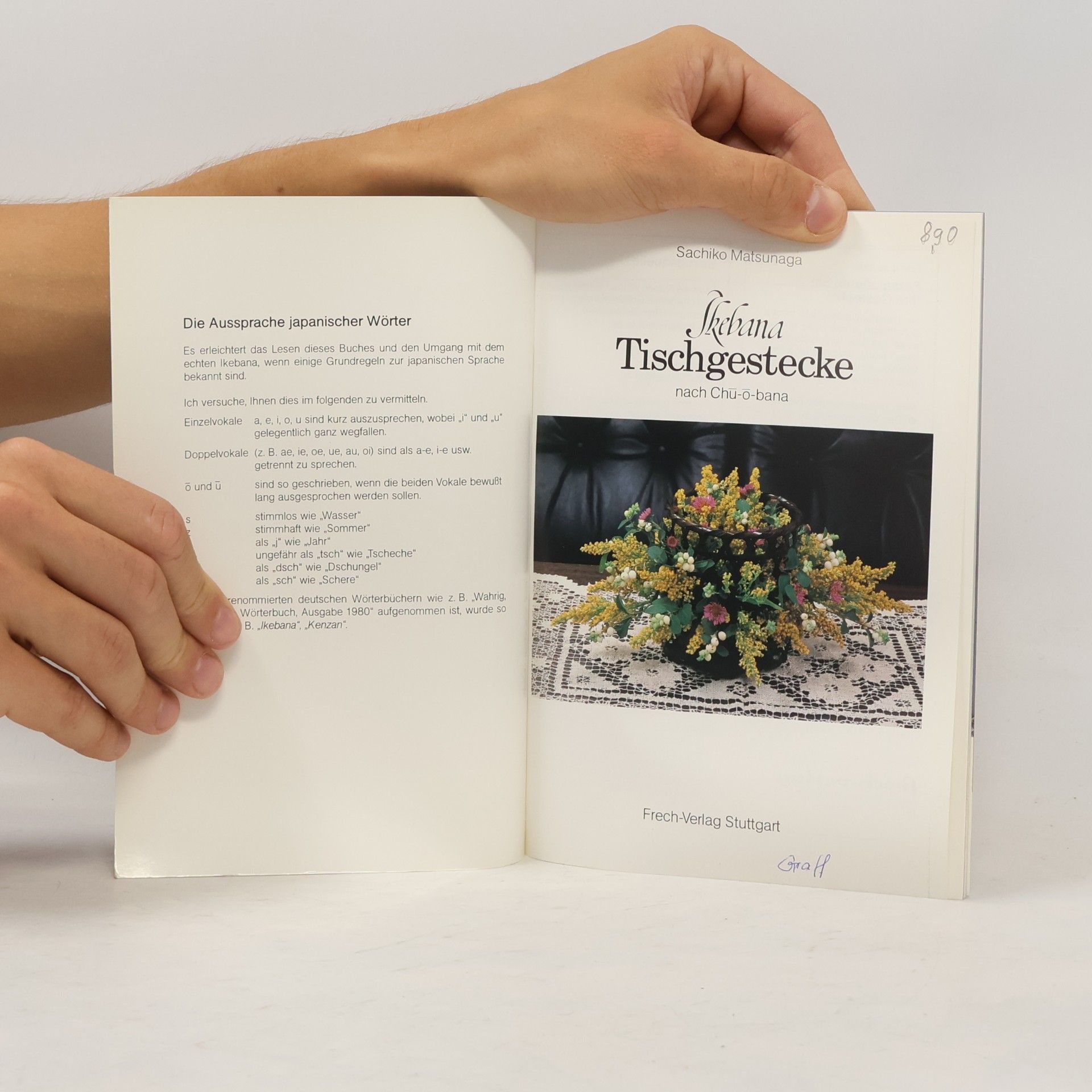 Sachiko Matsunaga Ikebana-Tischgestecke nach Chū-ō-bana