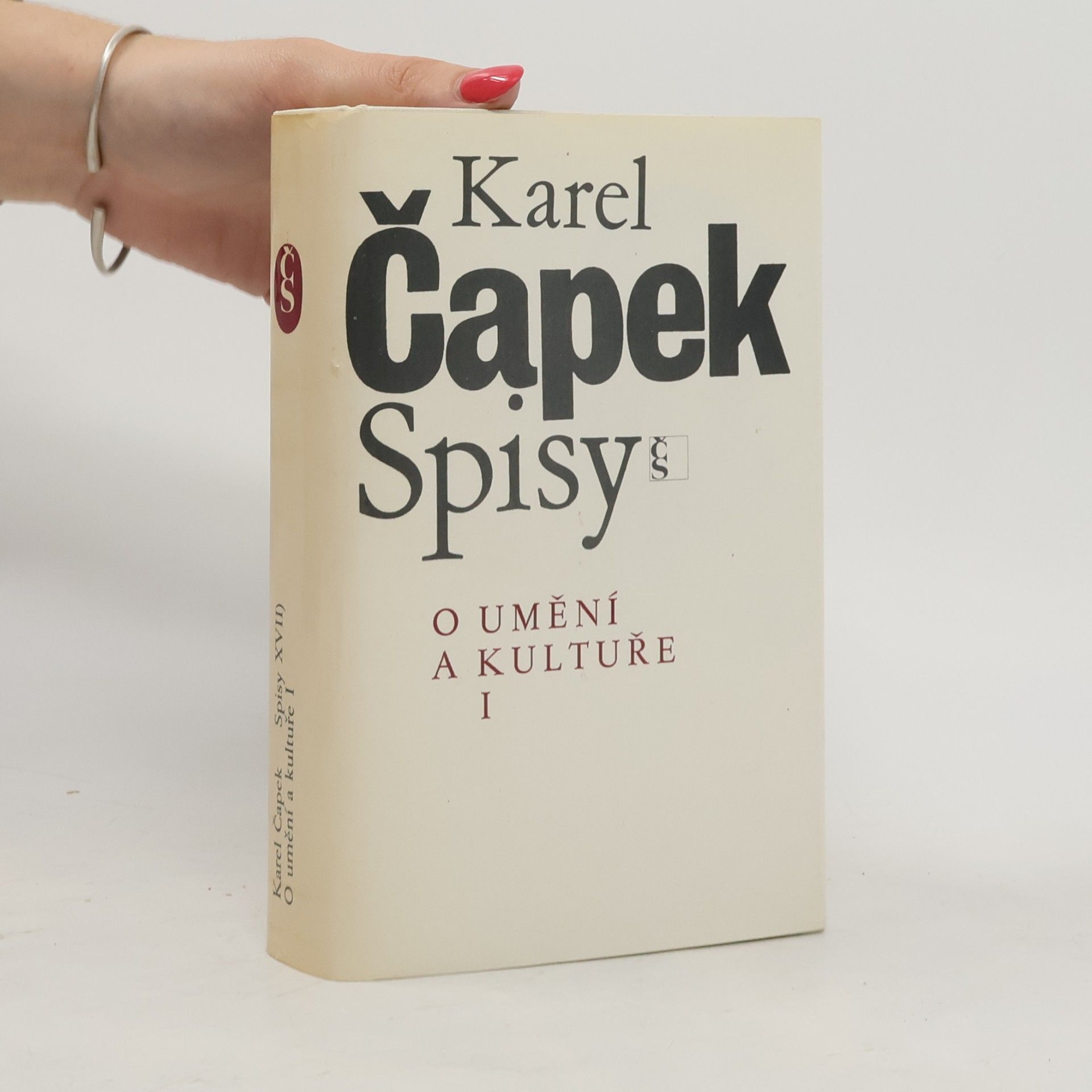 Karel Čapek Spisy. O umění a kultuře I.