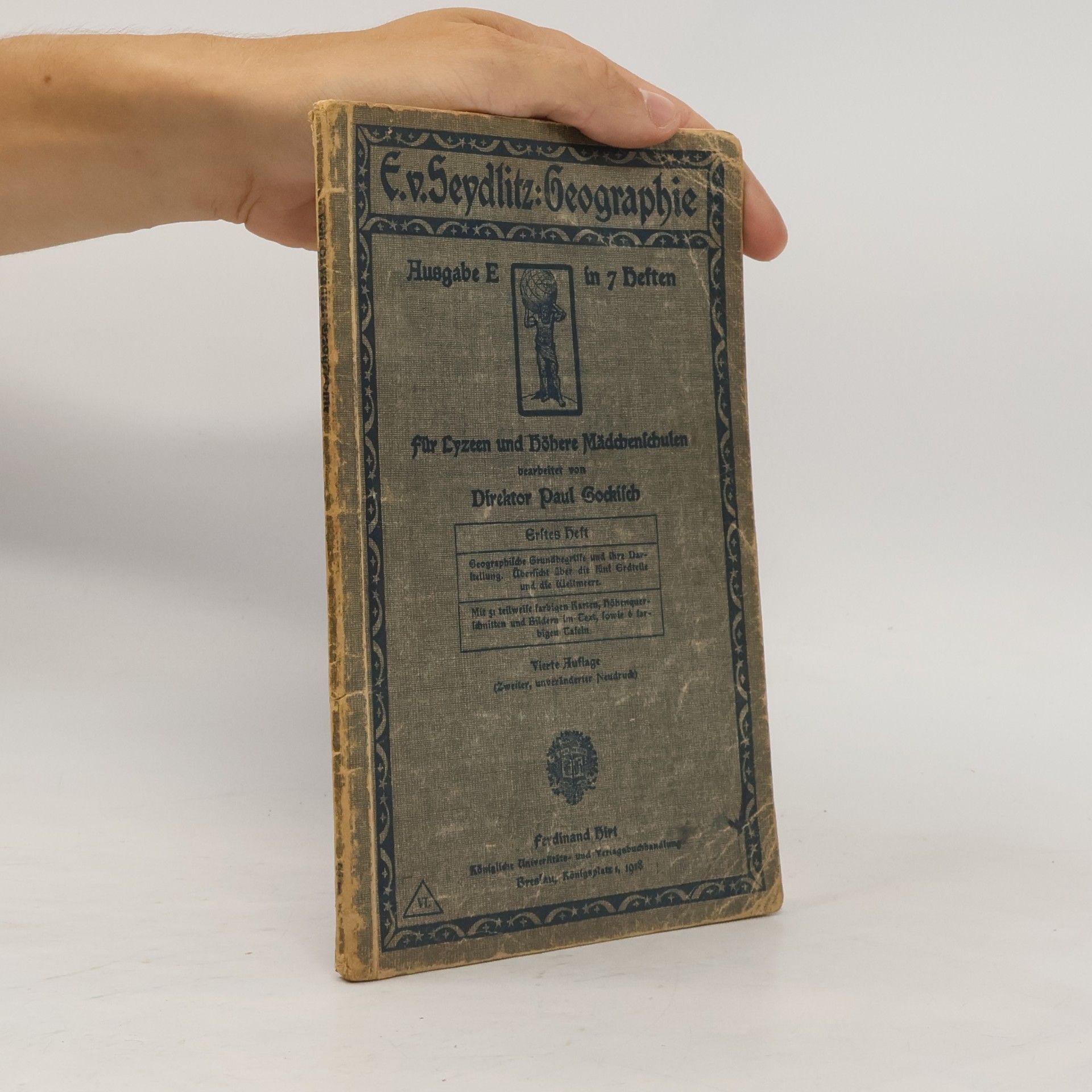Kolektiv autorů E.v.Seydlitz: Geographie 1. Heft