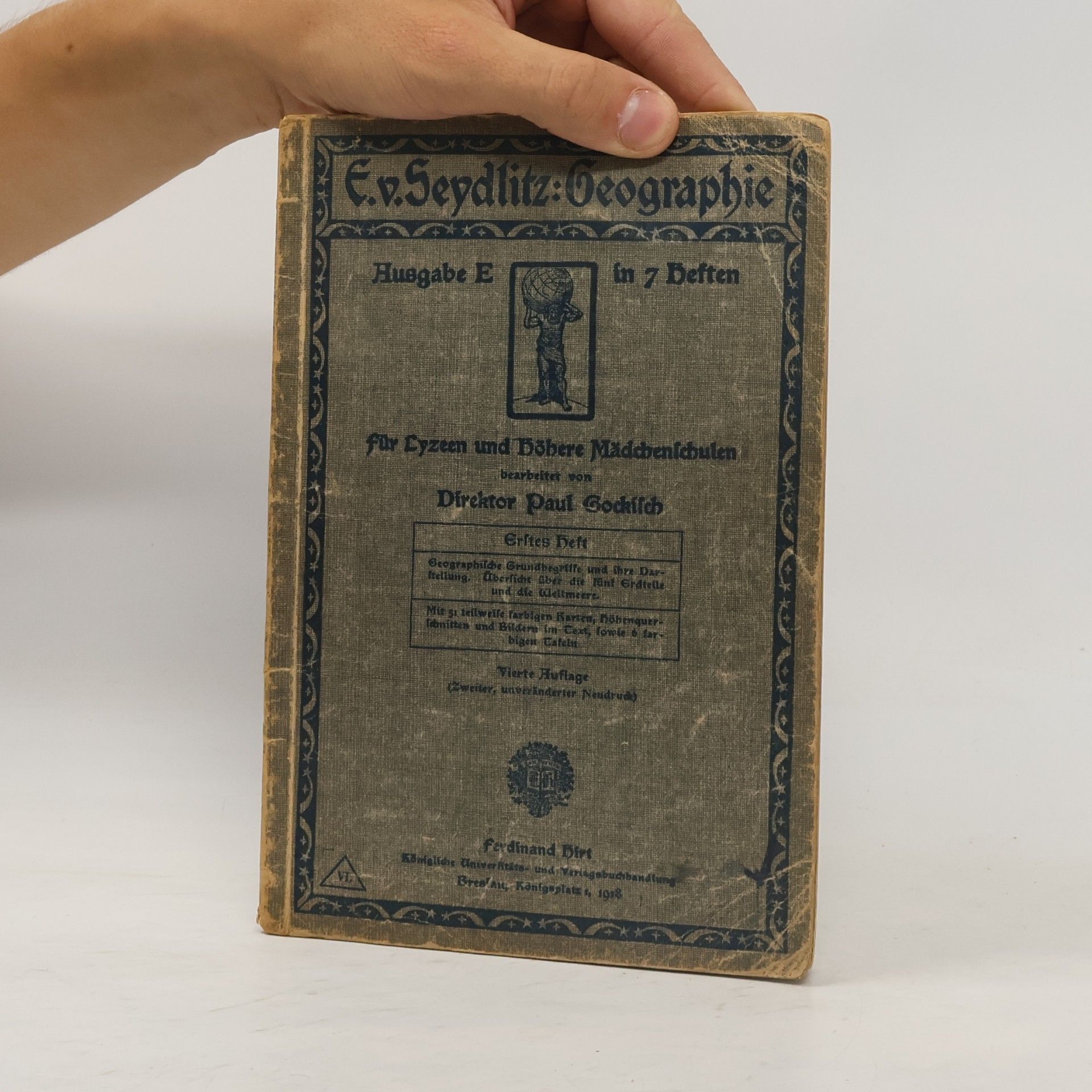 Kolektiv autorů E.v.Seydlitz: Geographie 1. Heft