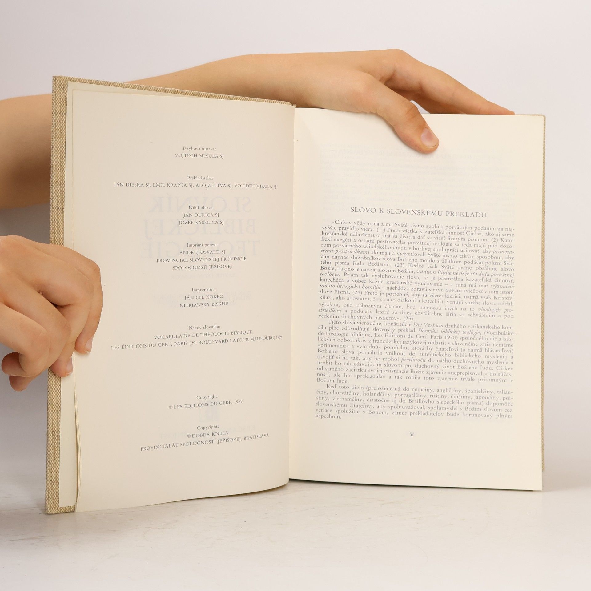 Collectif d'auteurs Slovník biblickej teológie