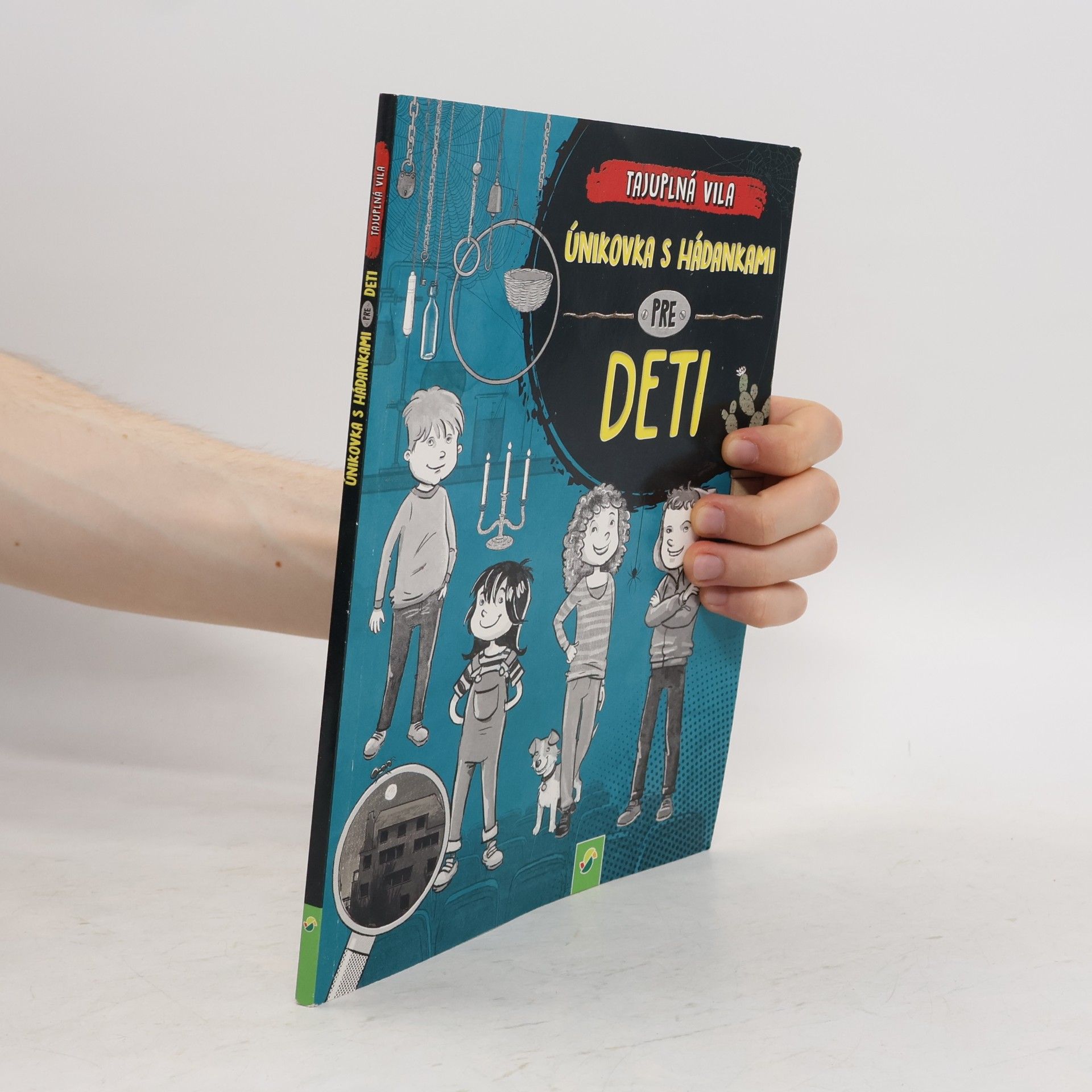 Collectif d'auteurs Tajuplná vila. Únikovka s hádankami pre deti