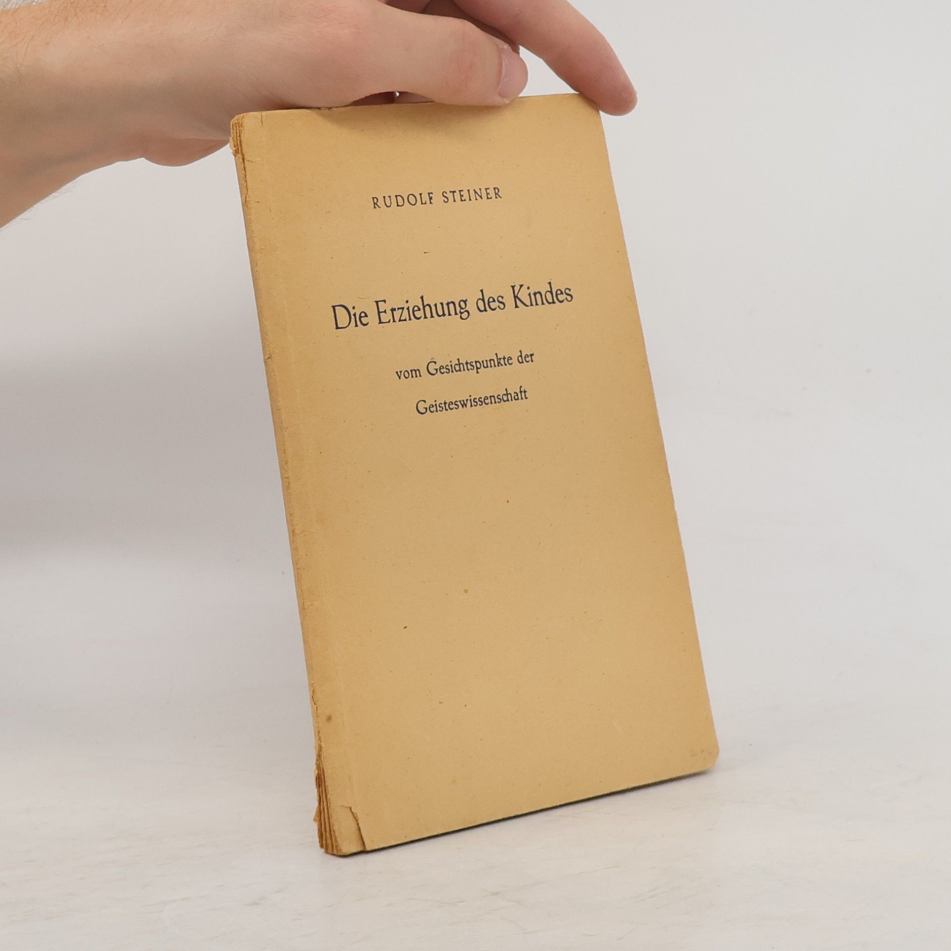 Rudolf Steiner Die Erziehung des Kindes