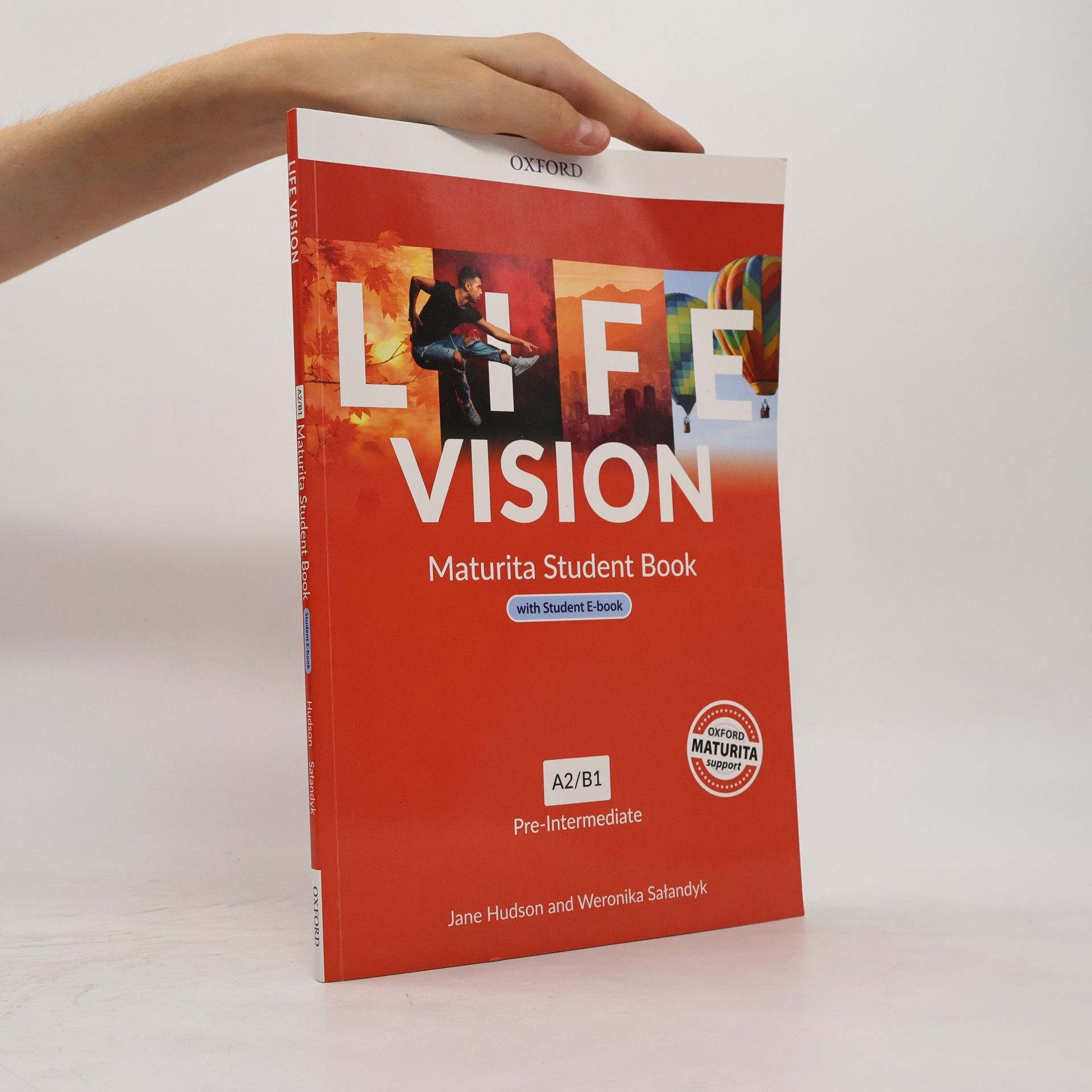 Jane Hudson Life vision A2/B. Maturita Student Book