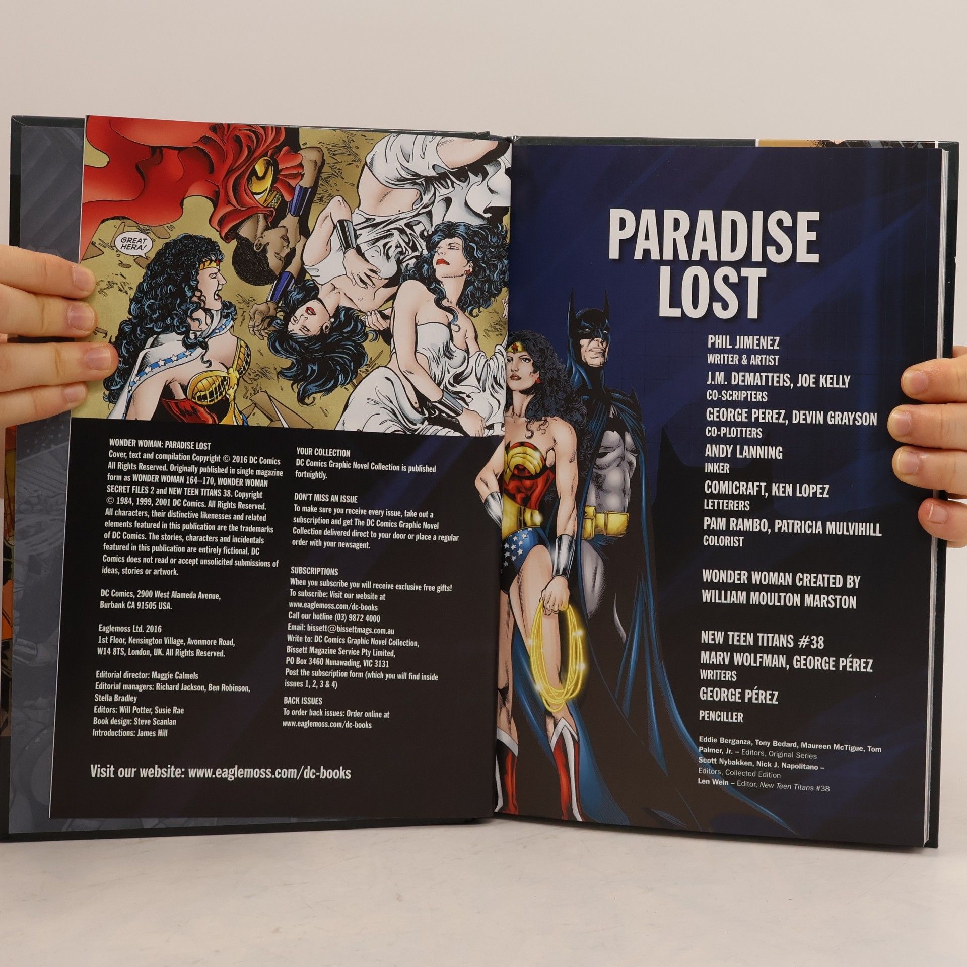 AA.VV. Wonder Woman. Paradise Lost