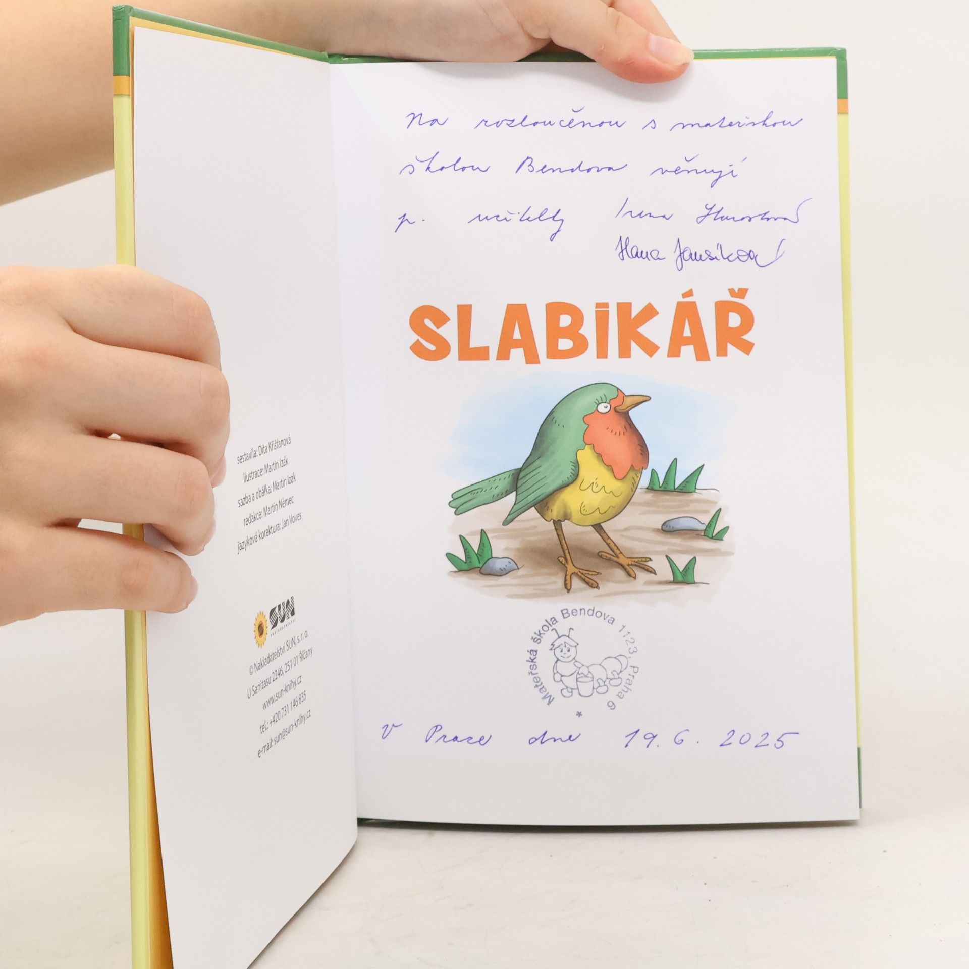 Sun Slabikář Veselá abeceda - První čtení pro malé školáky
