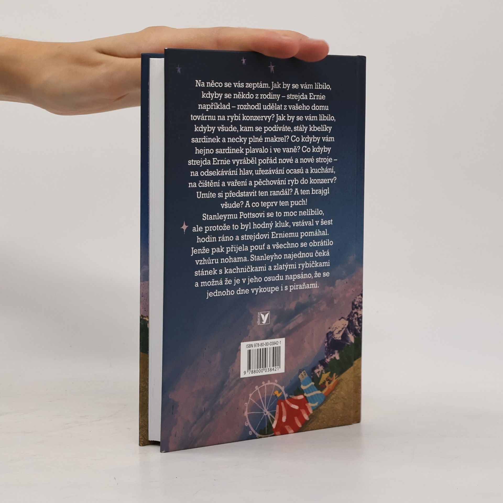 David Almond Kluk, co se koupal s piraňami