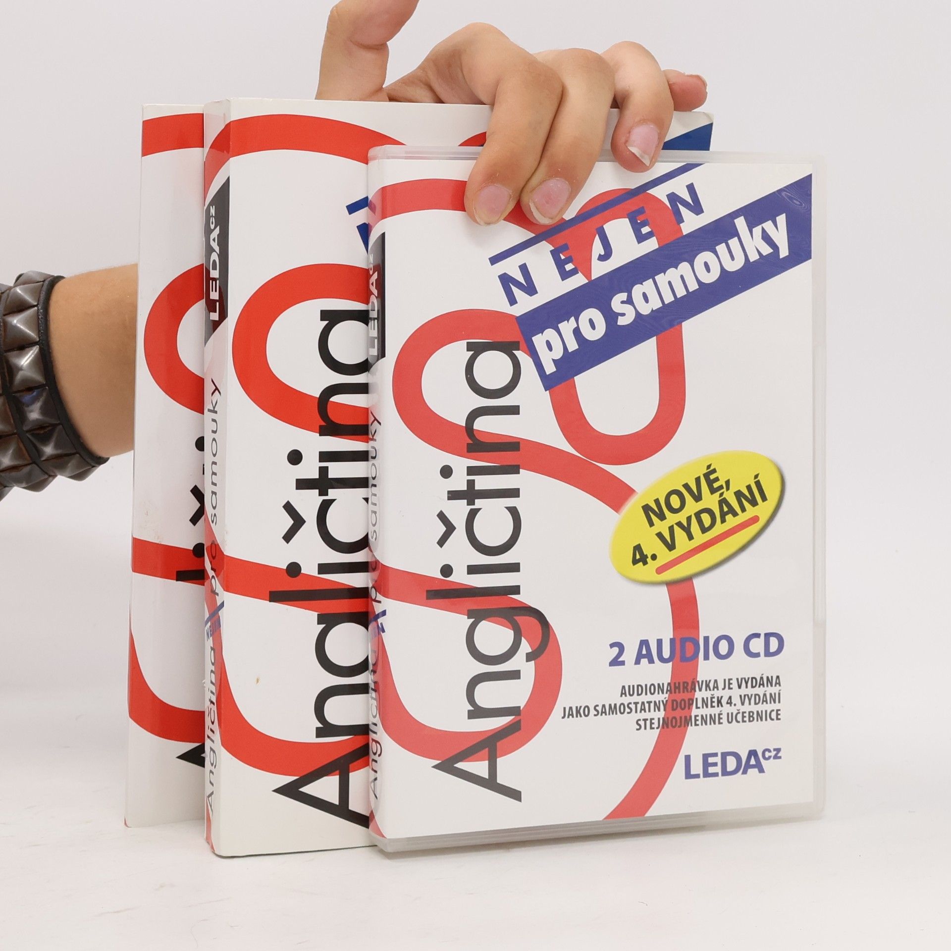 Ludmila Kollmannova Angličtina nejen pro samouky. Učebnice + Klíč, slovník. 2 Audio CD