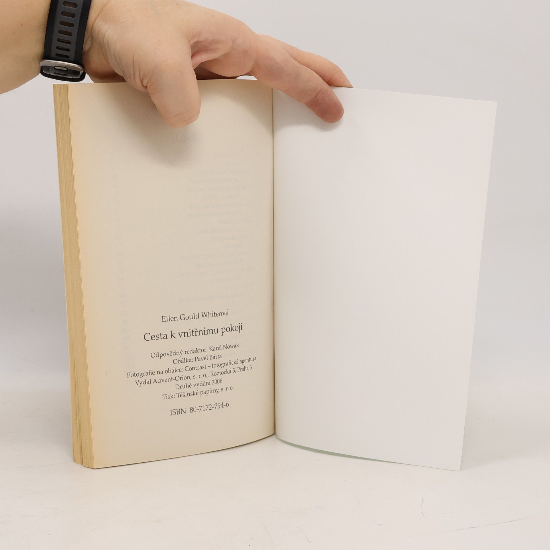 Ellen G. White Cesta k vnitřnímu pokoji