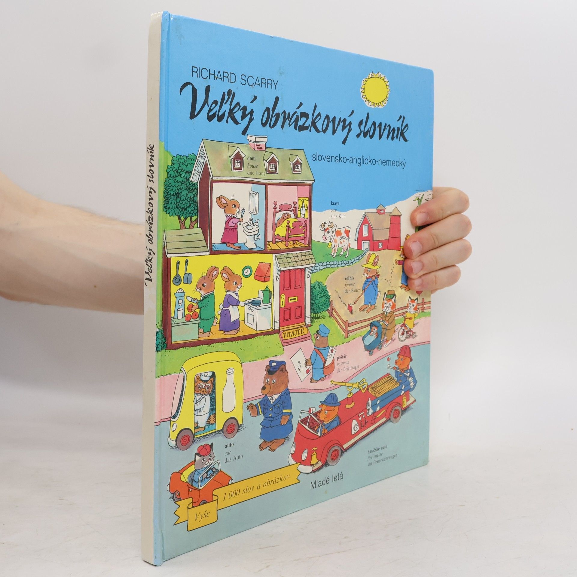 Richard Scarry Veľký obrázkový slovník. Slovensko-anglicko-nemecký