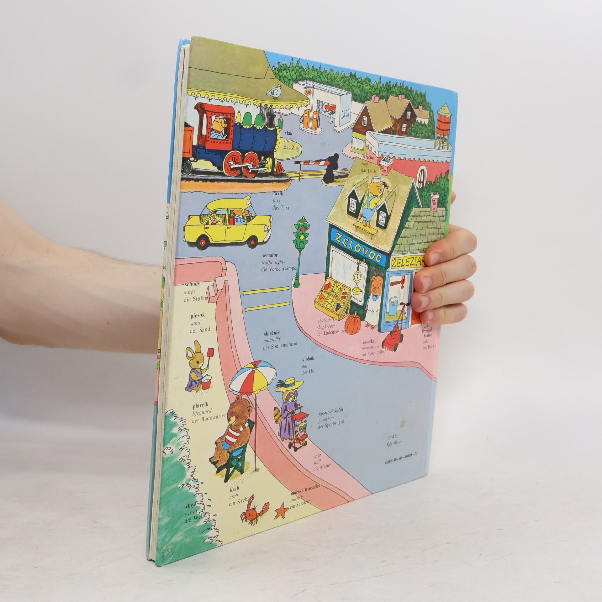 Richard Scarry Veľký obrázkový slovník. Slovensko-anglicko-nemecký