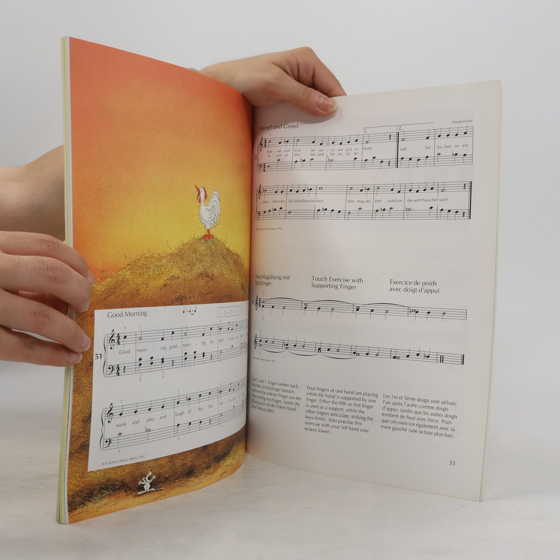 Fritz Emonts Europäische Klavierschule. The European Piano Method. Méthode de Piano européenne 1