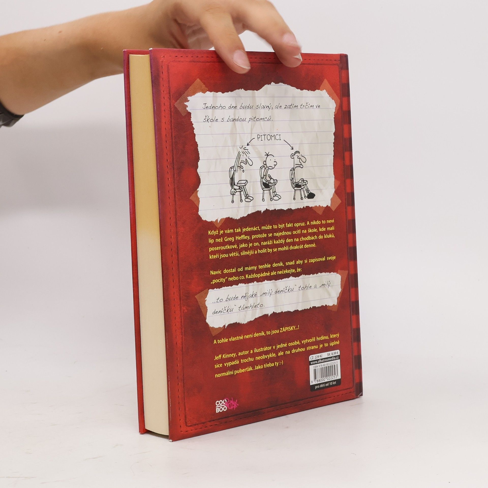 Jeff Kinney Deník malého poseroutky 1