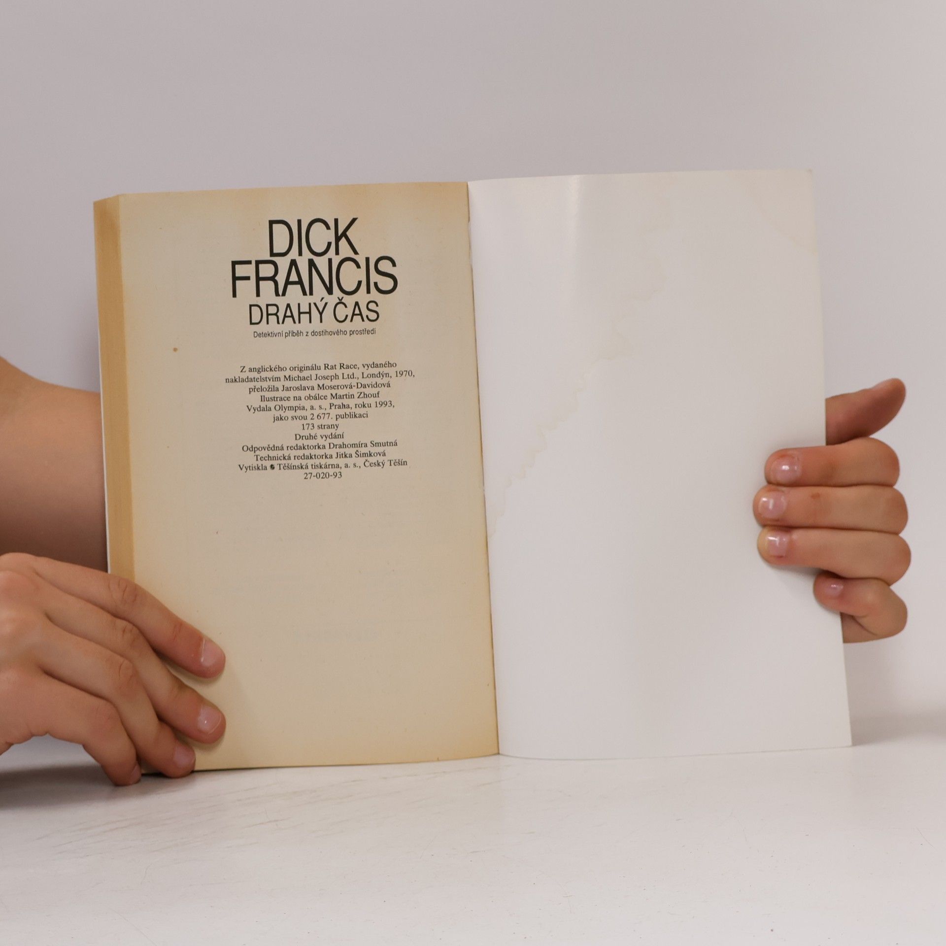 Dick Francis Drahý čas