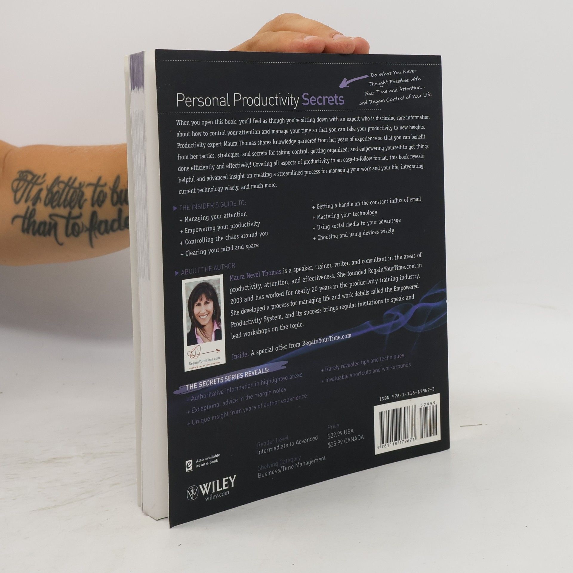 Maura Nevel Thomas Personal Productivity Secrets