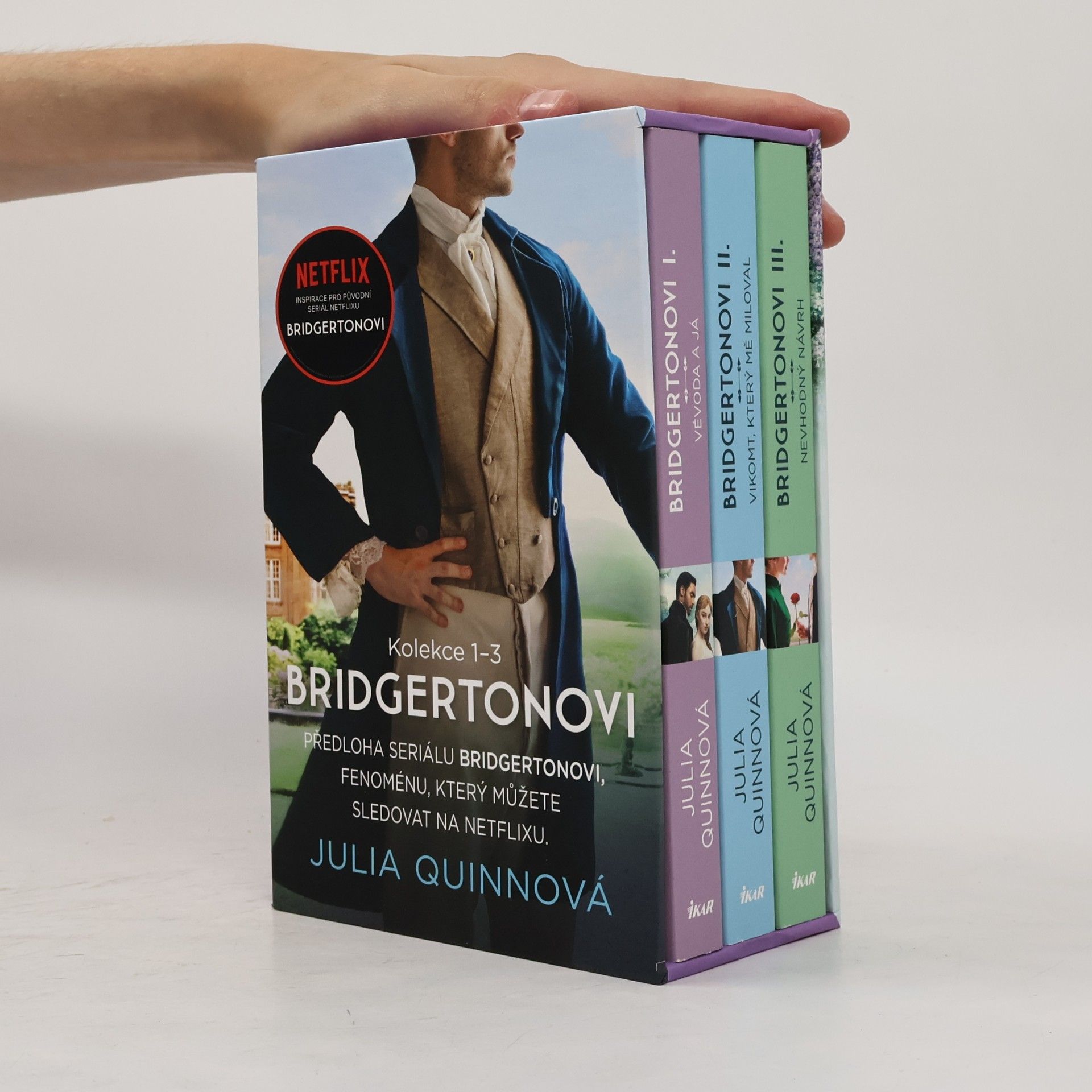 Julia Quinn Bridgertonovi. Kolekce 1-3