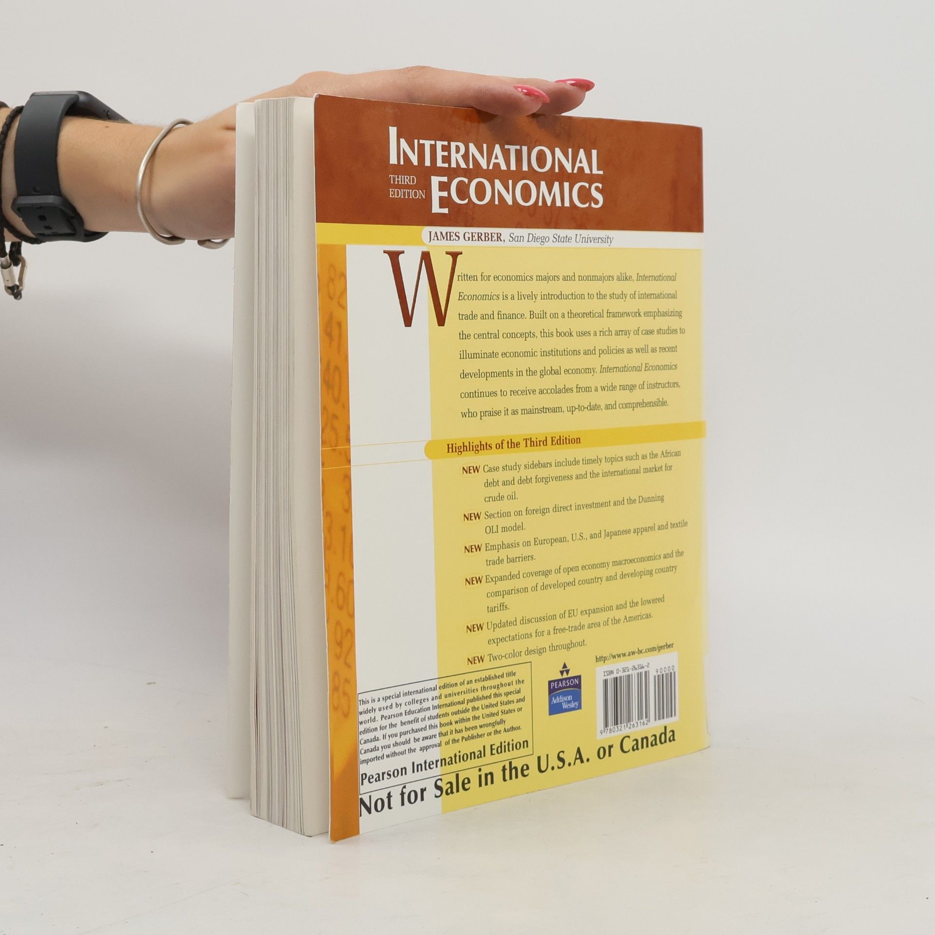 Robert Jameson Gerberg International Economics: Third Edition, International Edition