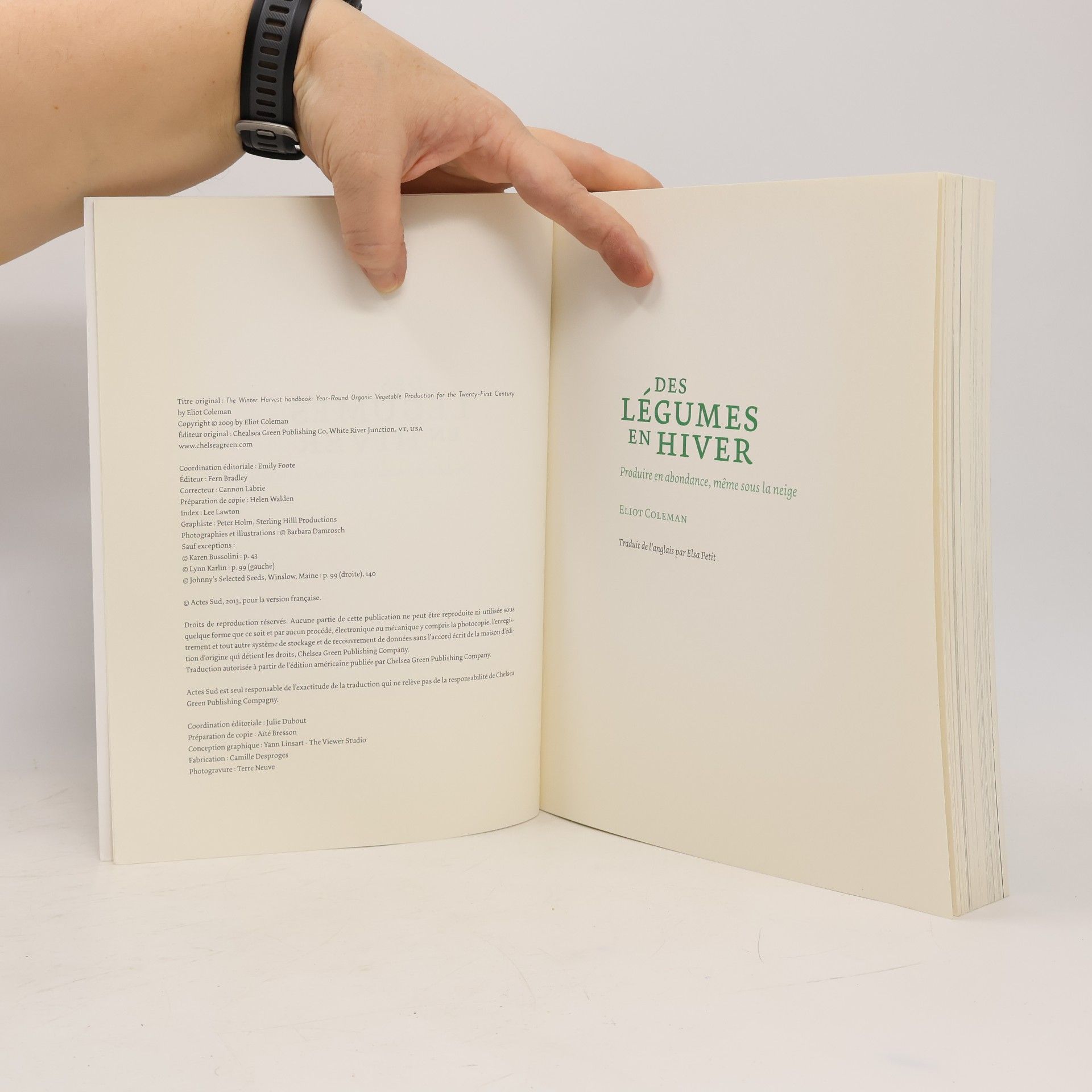 Eliot Coleman Des légumes en hiver