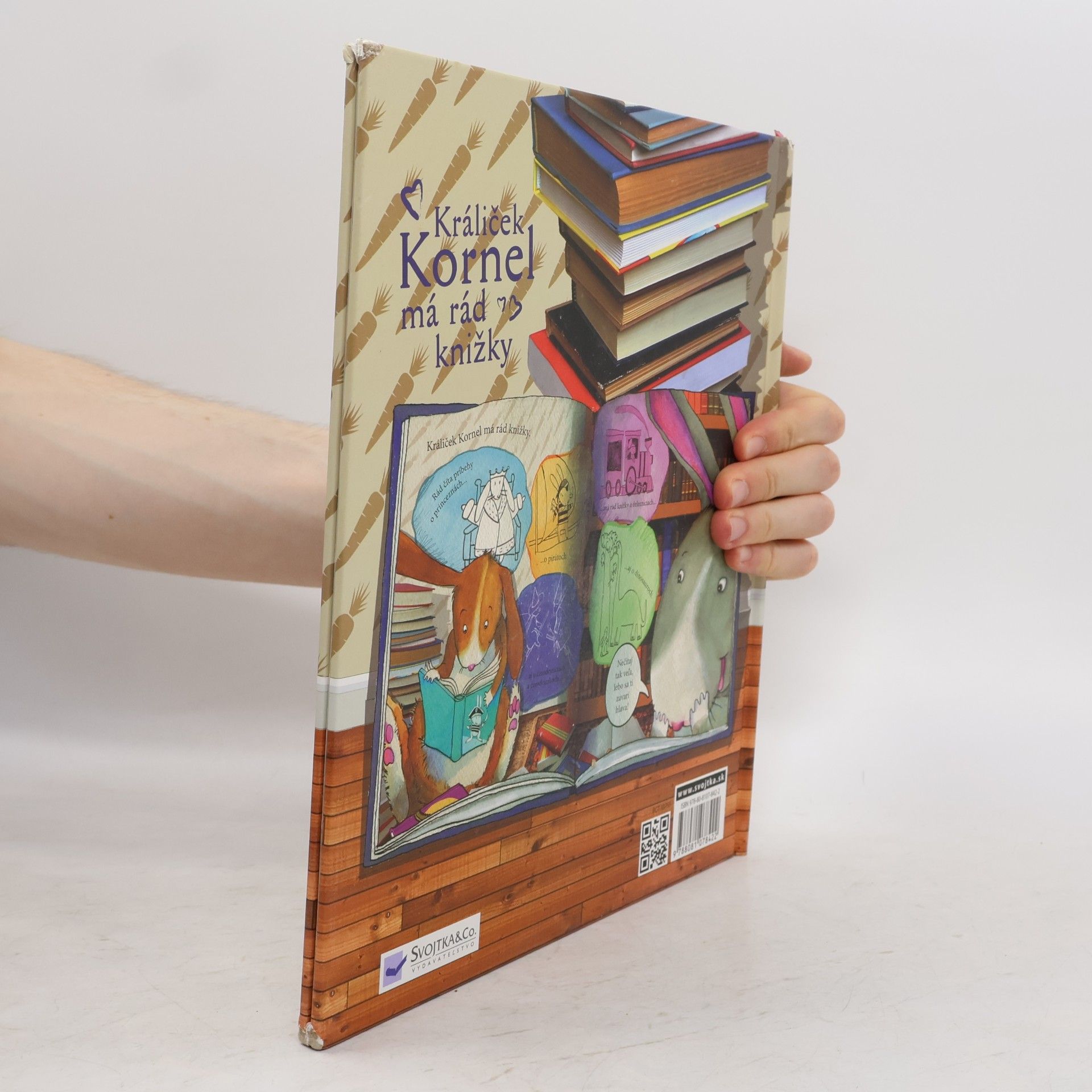 Peter Bently Králiček Kornel má rád knižky