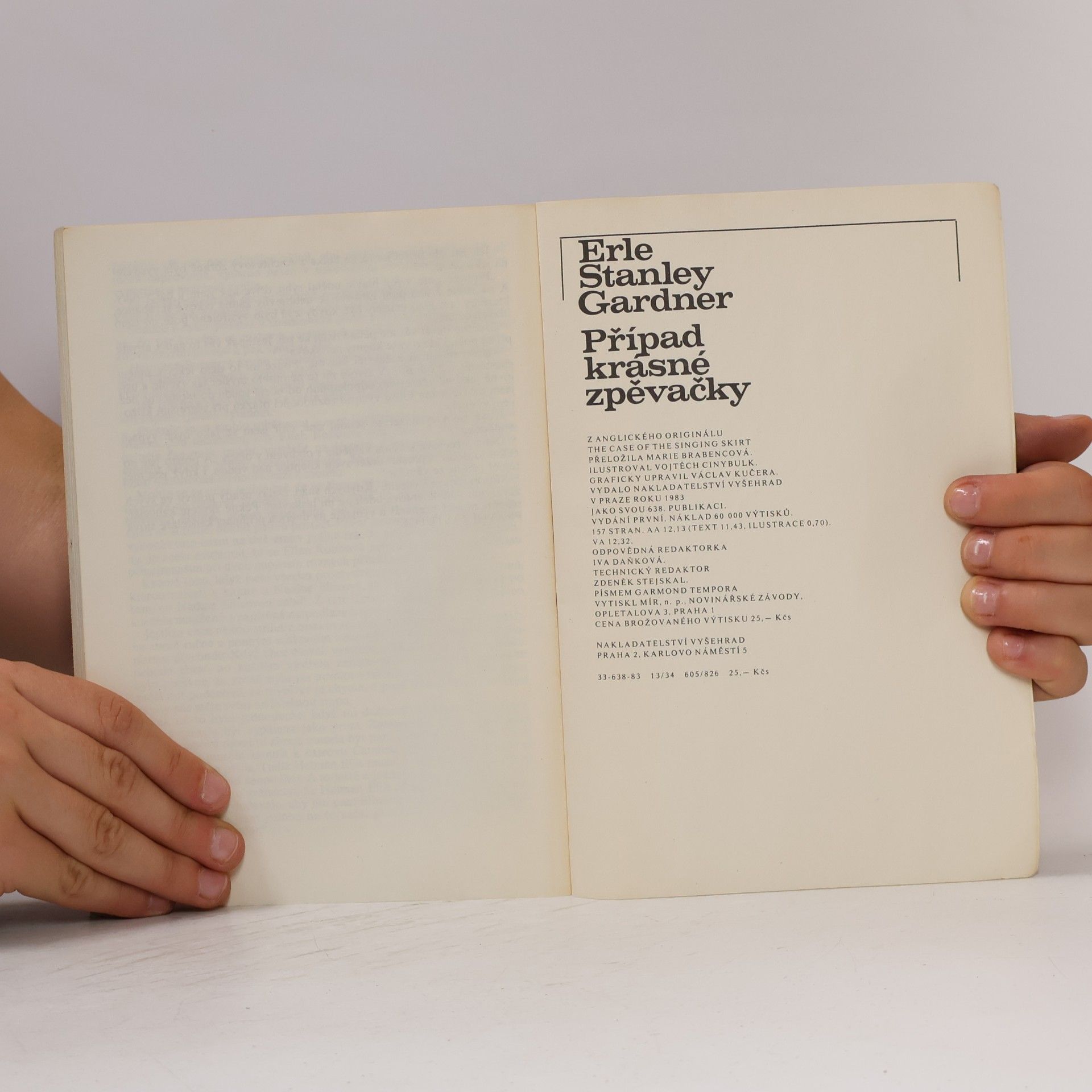 Erle Stanley Gardner Případ krásné zpěvačky