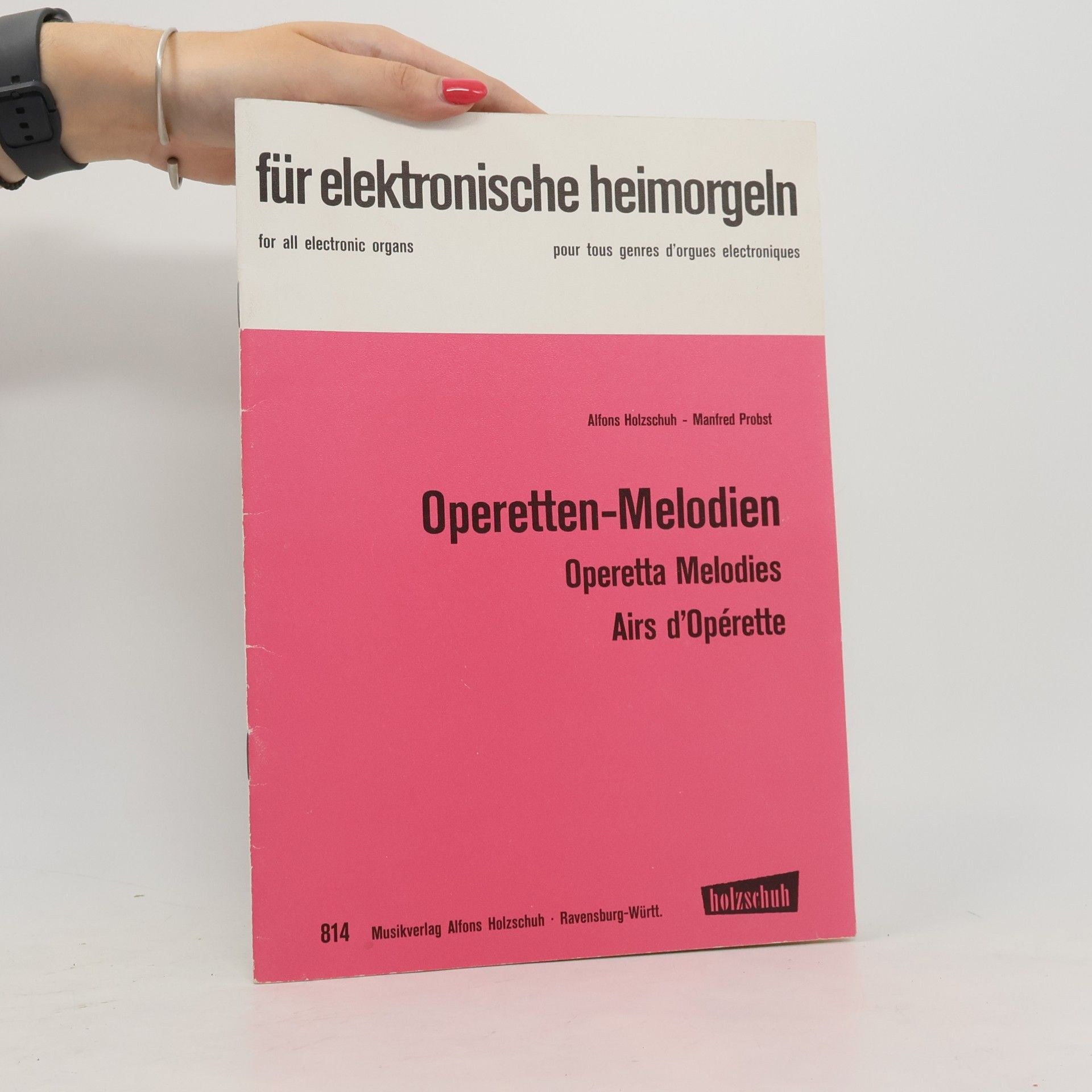 Operetten-Melodien. Operetta Melodies. Airs d'Opérette