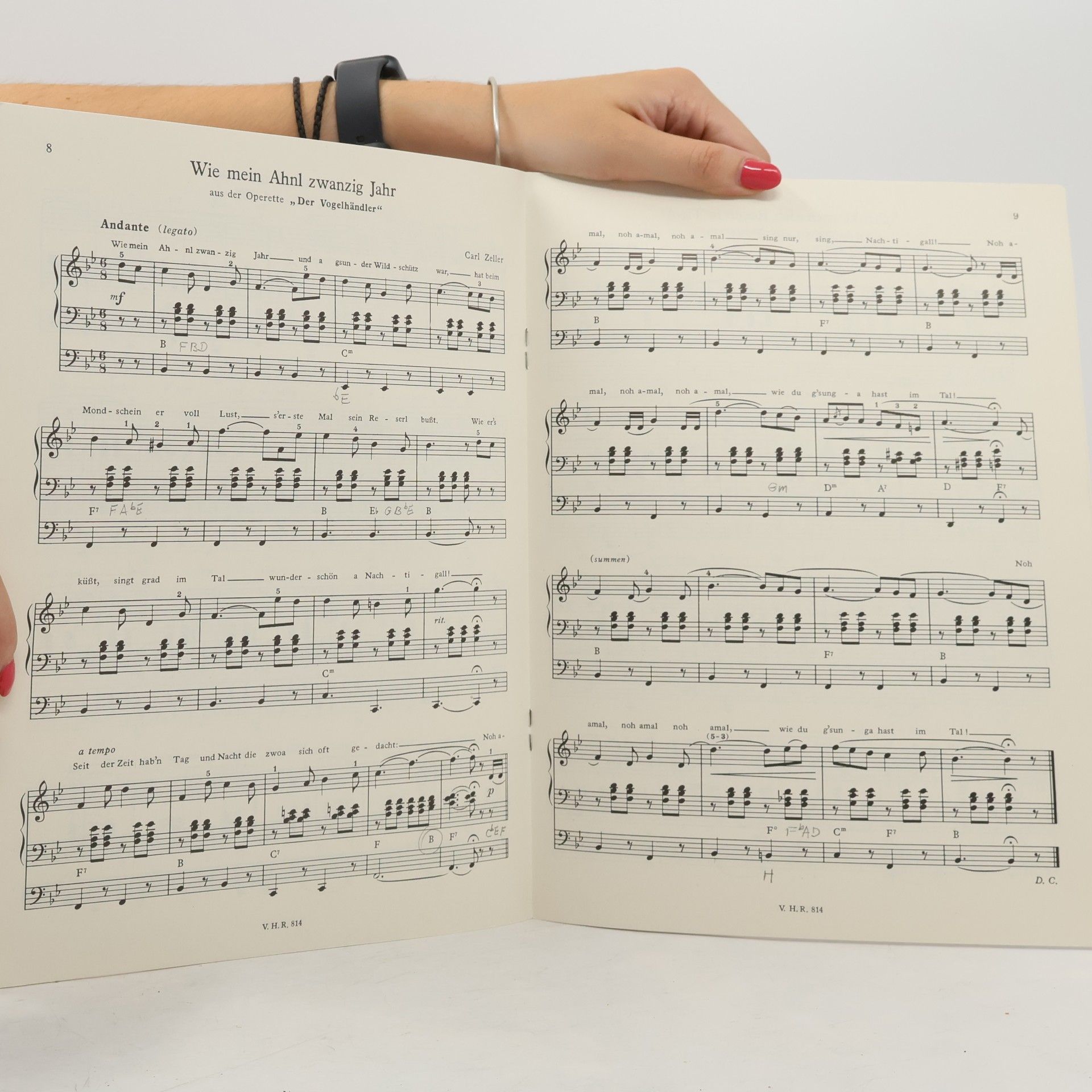 Alfons Holzschuh Operetten-Melodien. Operetta Melodies. Airs d'Opérette