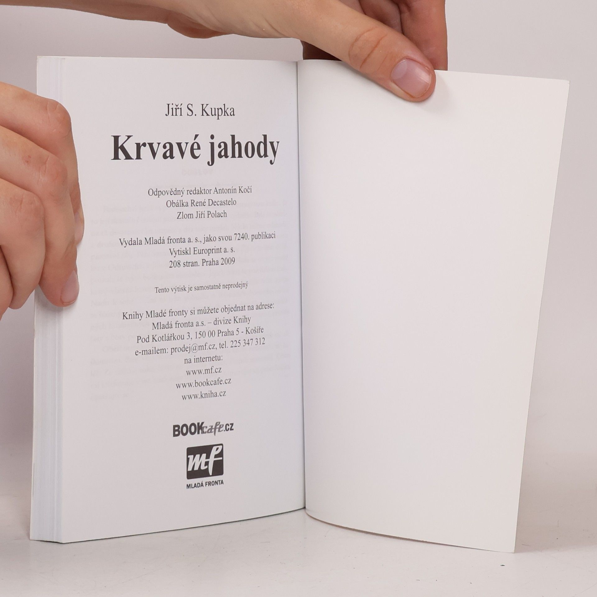 Jiří Svetozar Kupka Krvavé jahody