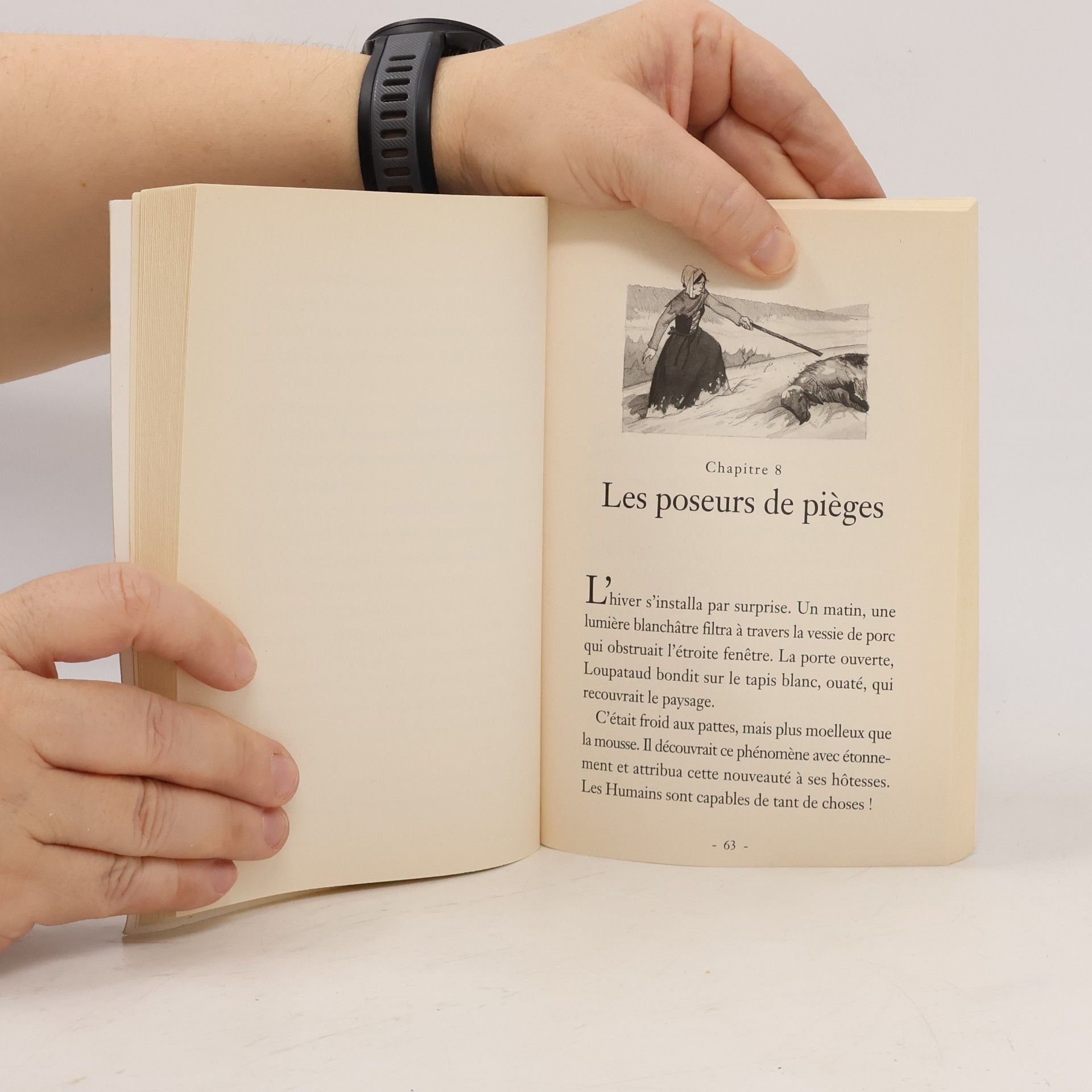 André Delabarre Le Loup à l'oreille cassée
