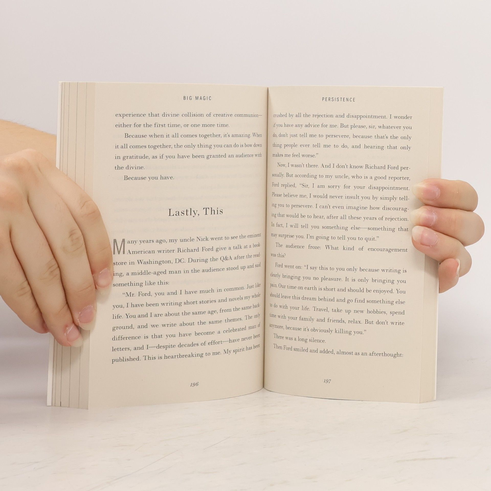 Elizabeth Gilbert Big magic : creative living beyond fear