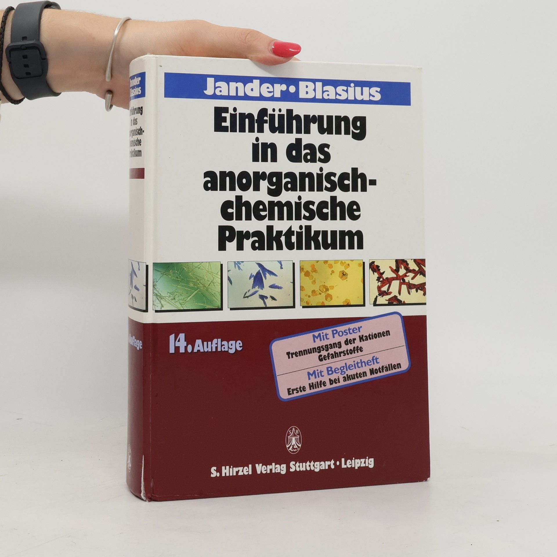 Gerhart Jander Einführung in das anorganisch-chemische Praktikum