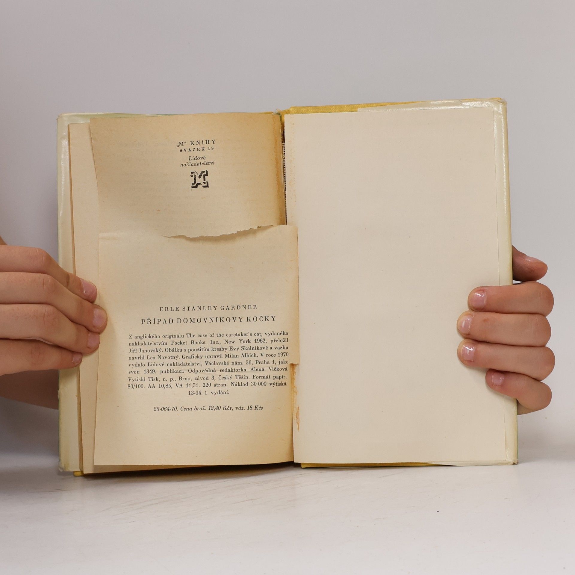Erle Stanley Gardner Případ domovníkovy kočky