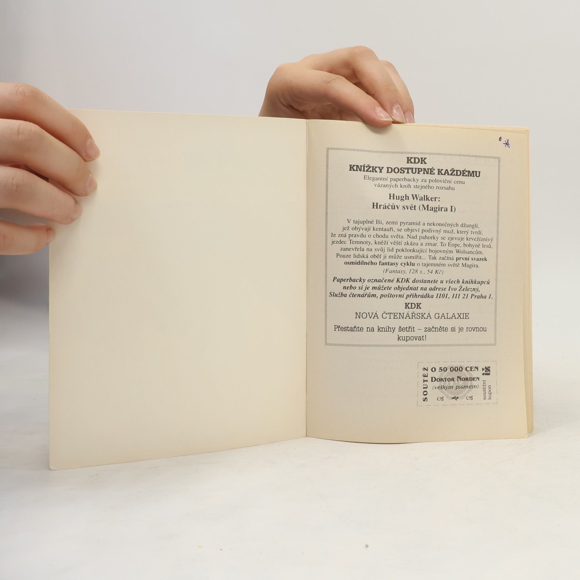 Patricia Vandenbergová Dr. Norden - 1817: Už nikdy nebudu plakat