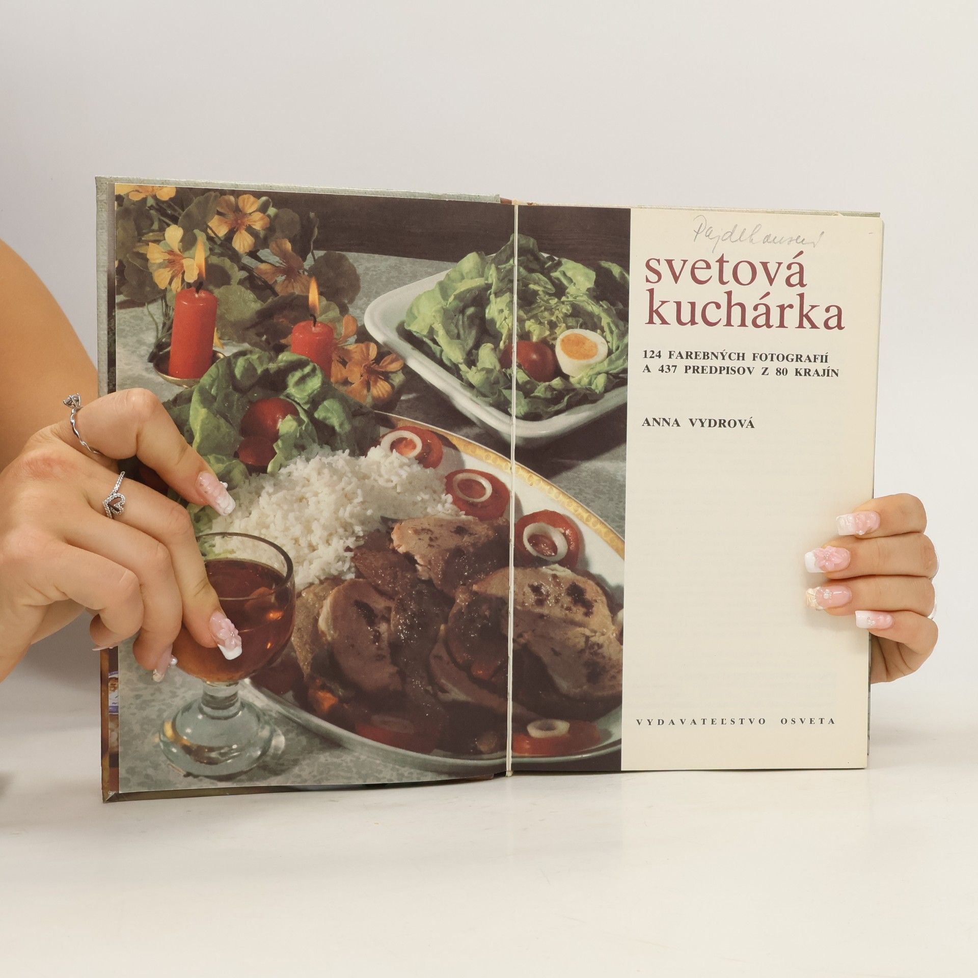 Anna Vydrová Svetová kuchárka