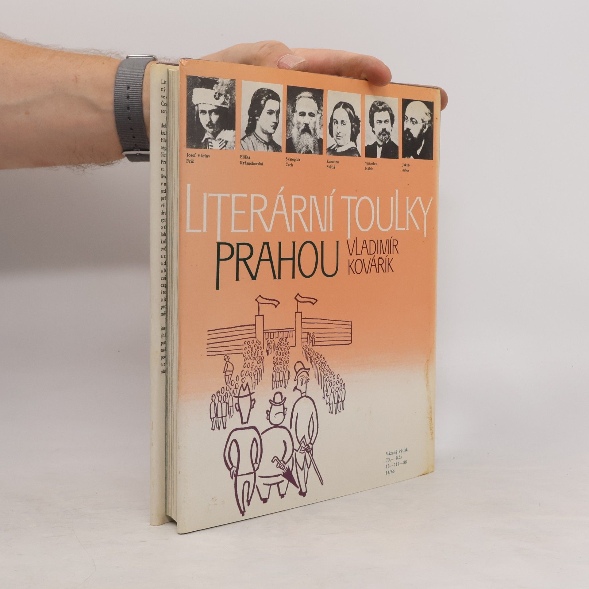 Vladimír Kovářík Literární toulky Prahou