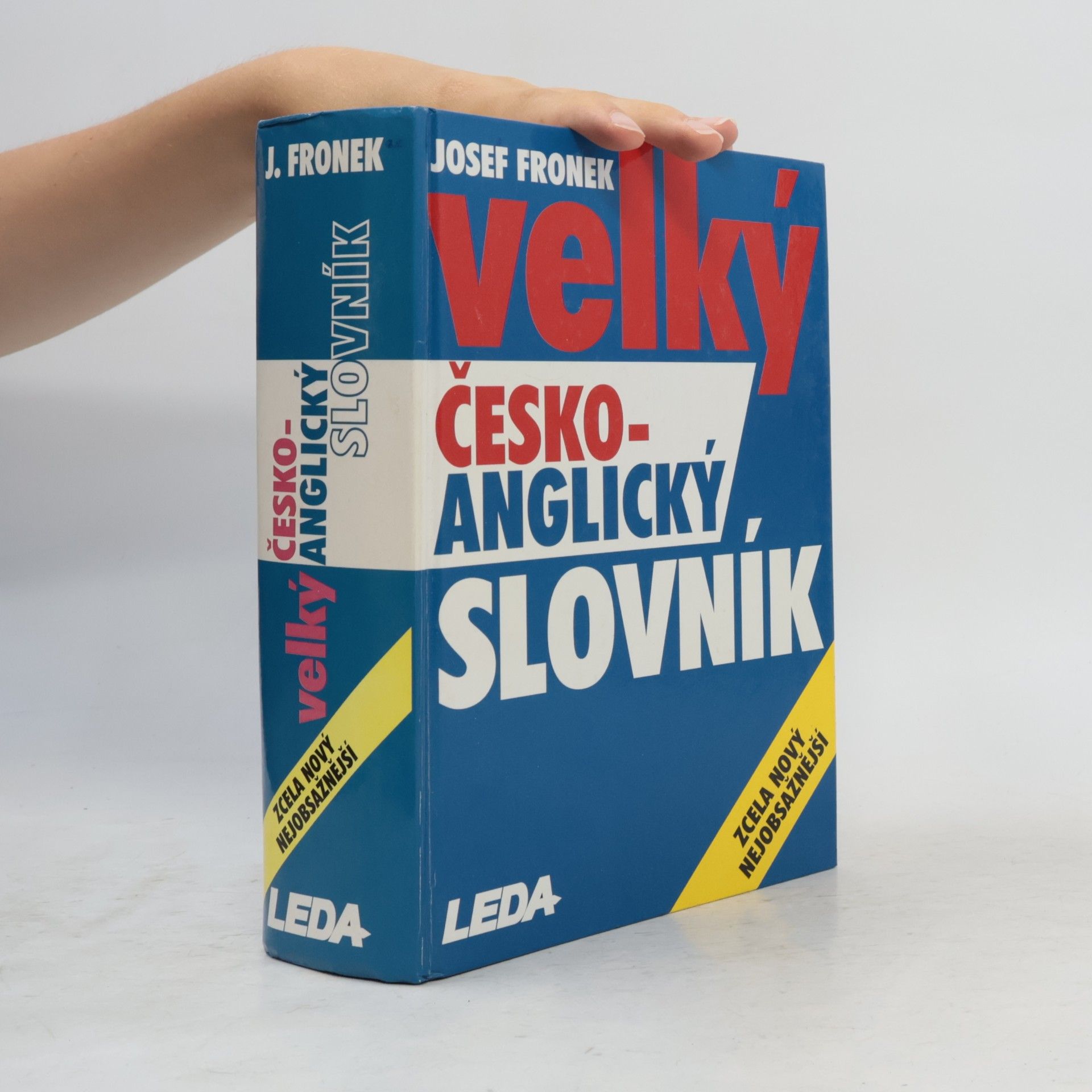 Josef Fronek Velký česko-anglický slovník