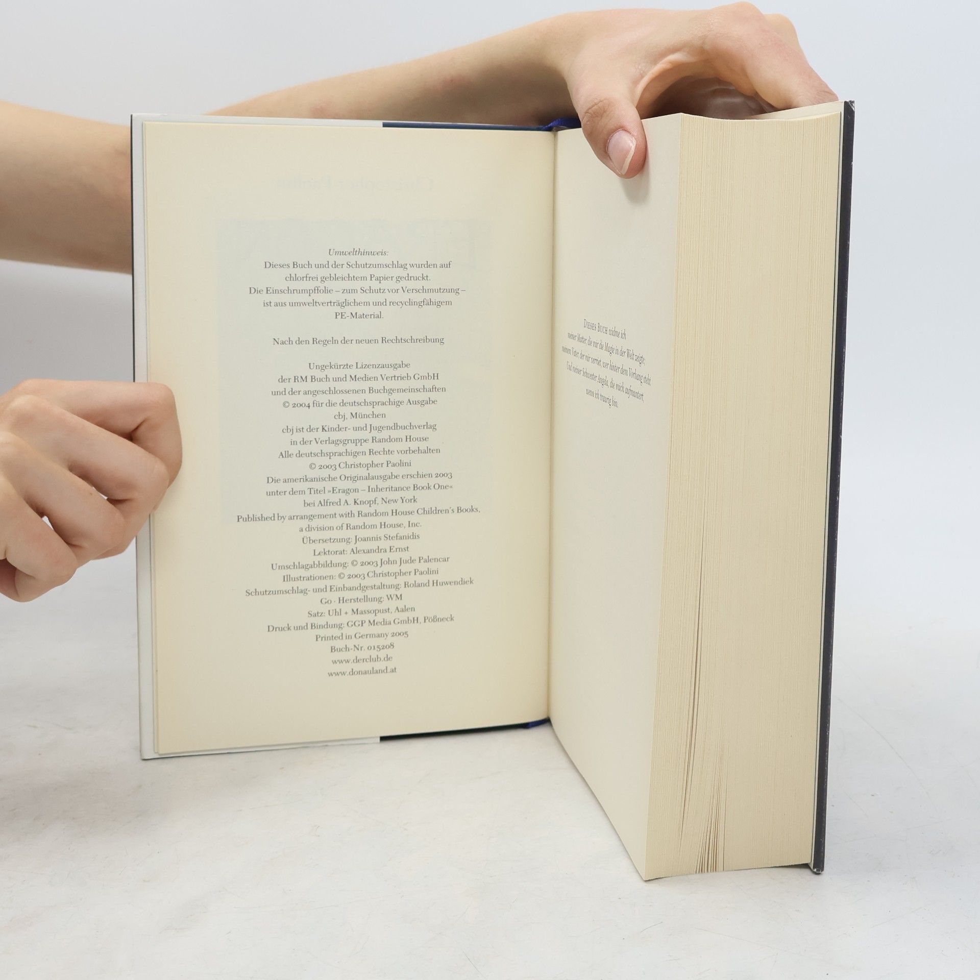 Christopher Paolini Eragon 1. Das Vermächtnis der Drachenreiter
