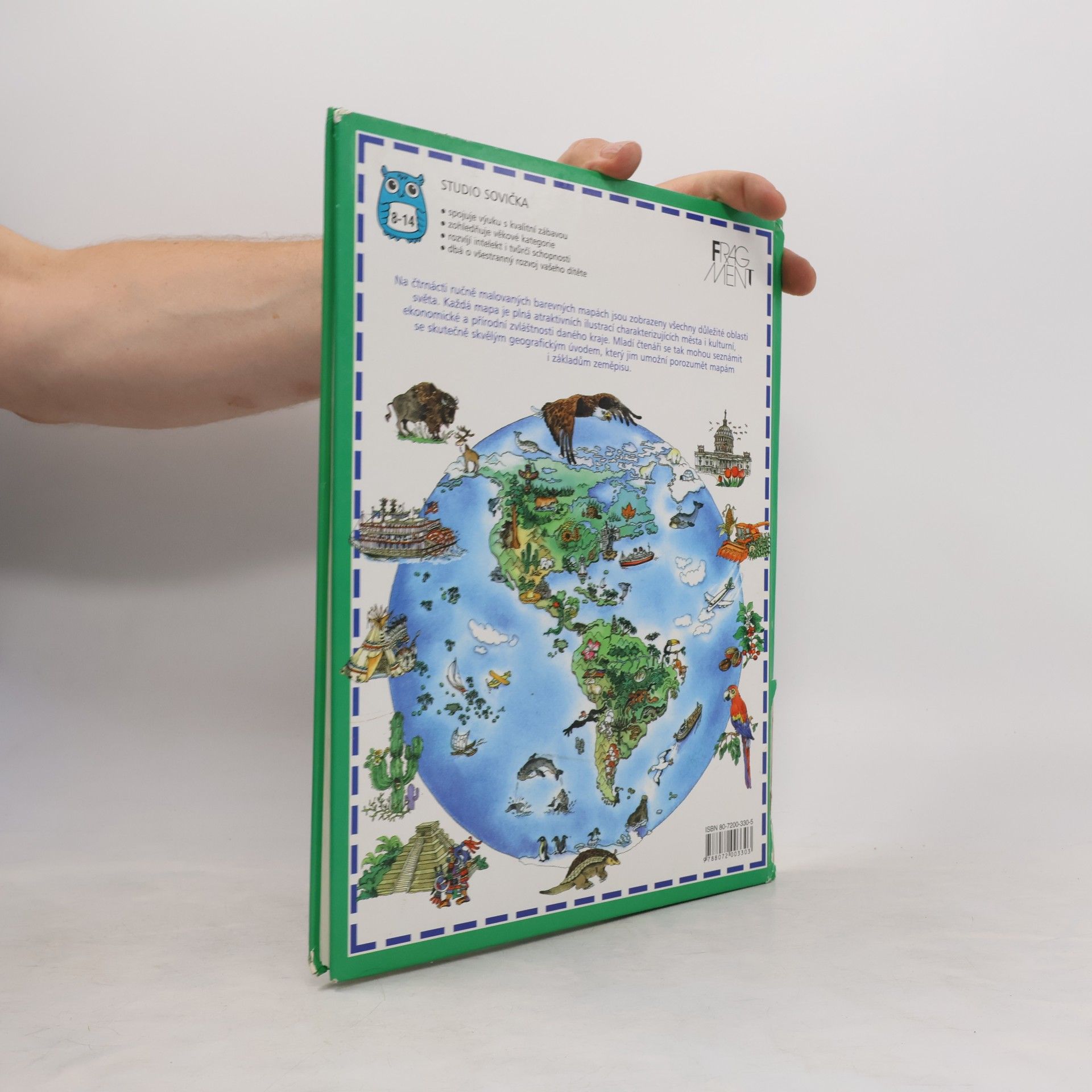 Alison Cooper Dětský ilustrovaný atlas světa